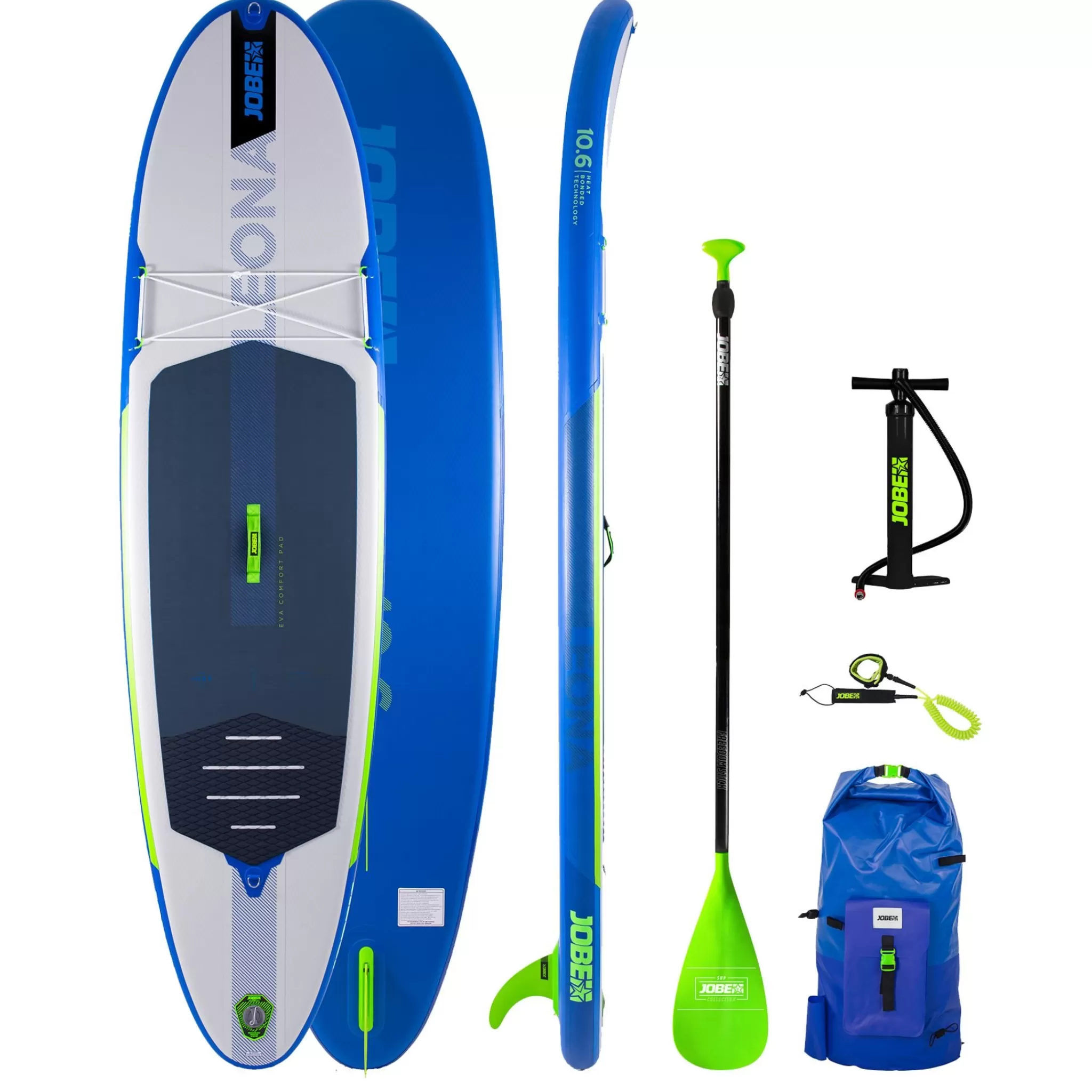 Jobe Aero Leona Sup Board 10.6 Package, Padlebrett Pakke