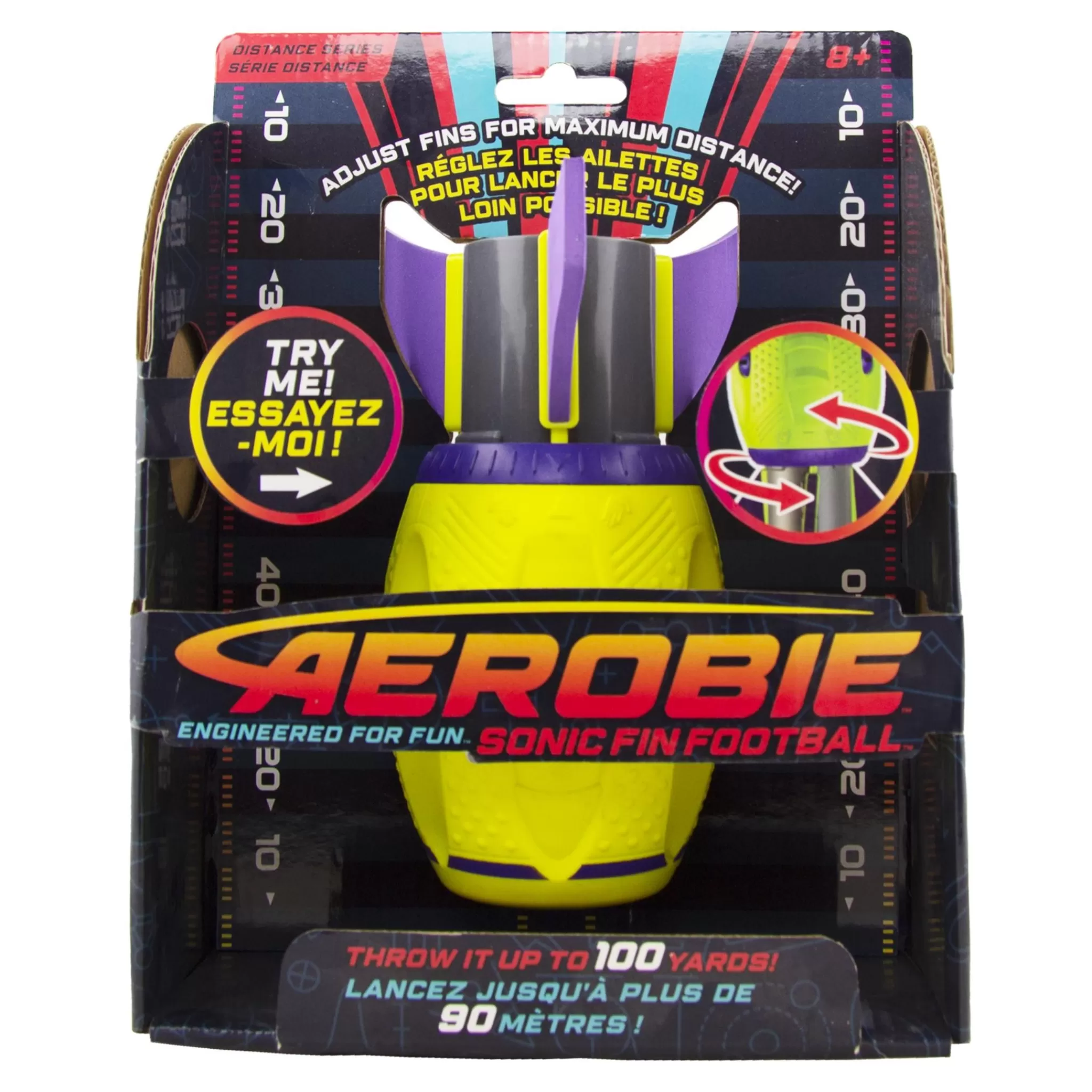 aerobie Sonic Fin, Kasteleke