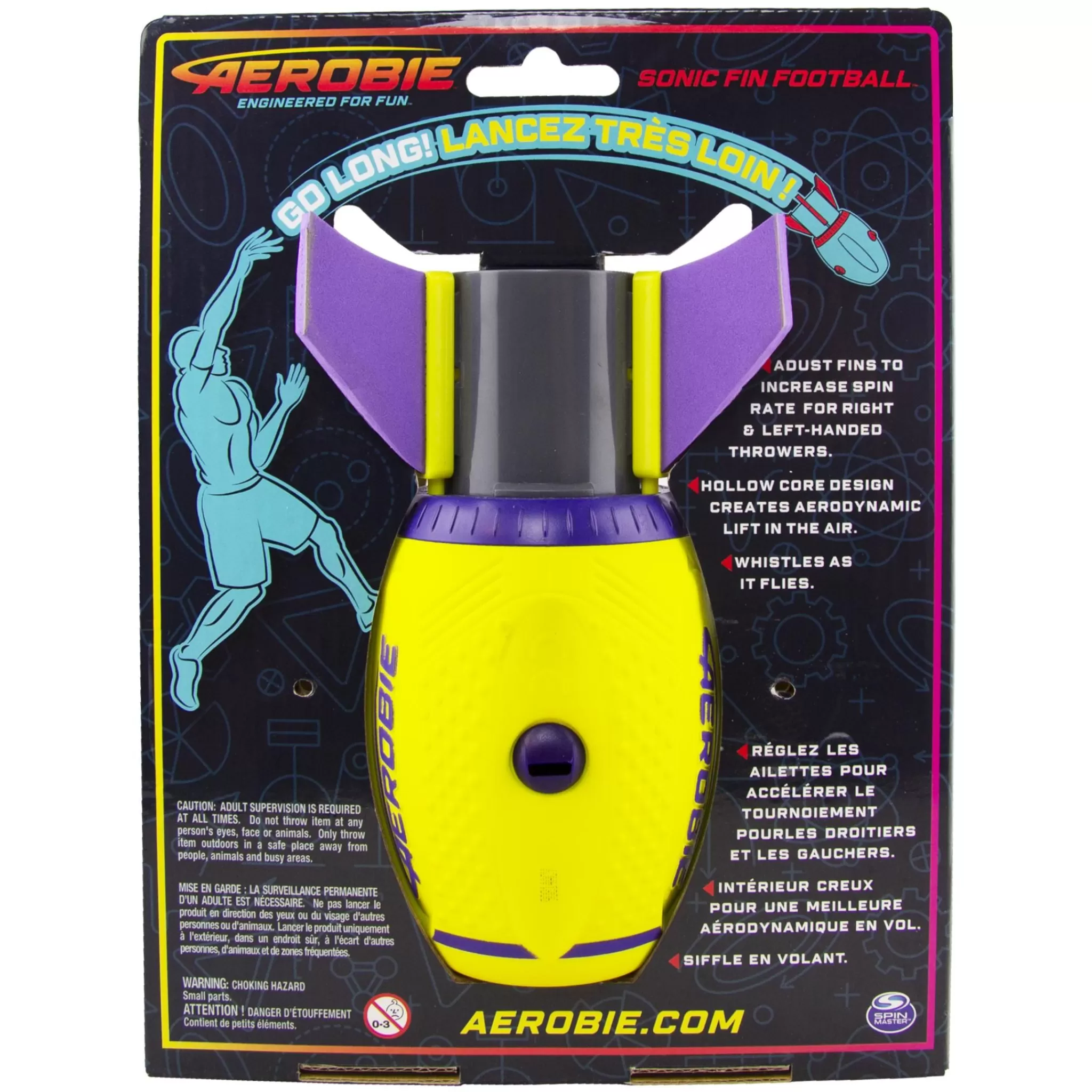 aerobie Sonic Fin, Kasteleke