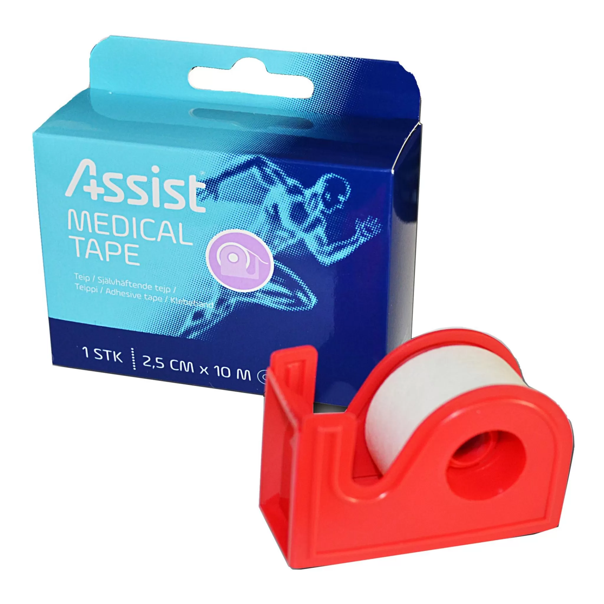 Assist Adhesive Tapedispenser, Medisinteip