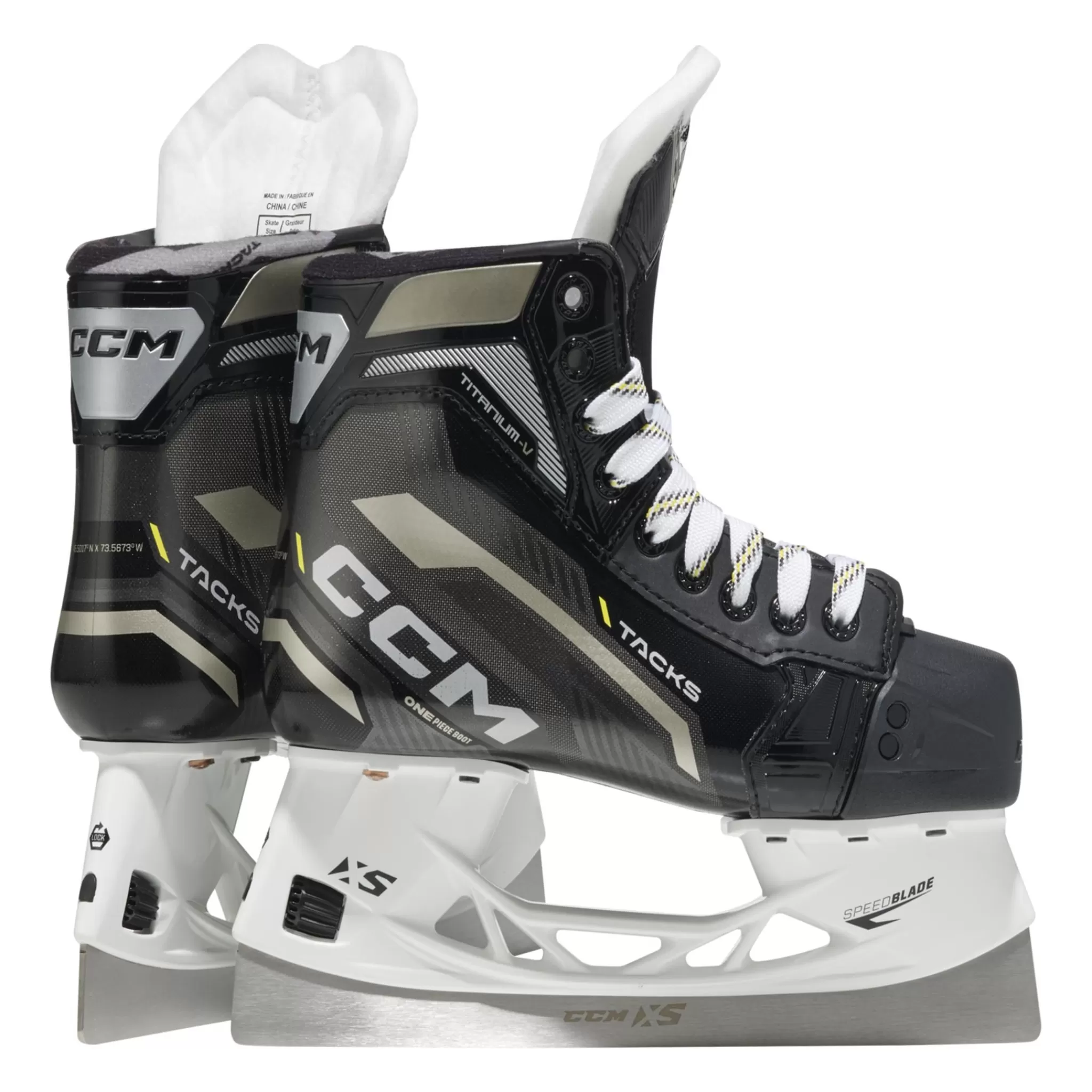 ccm Tacks Titanium V Bandy Skates Intermediate, Bandyskoyte Intermediate