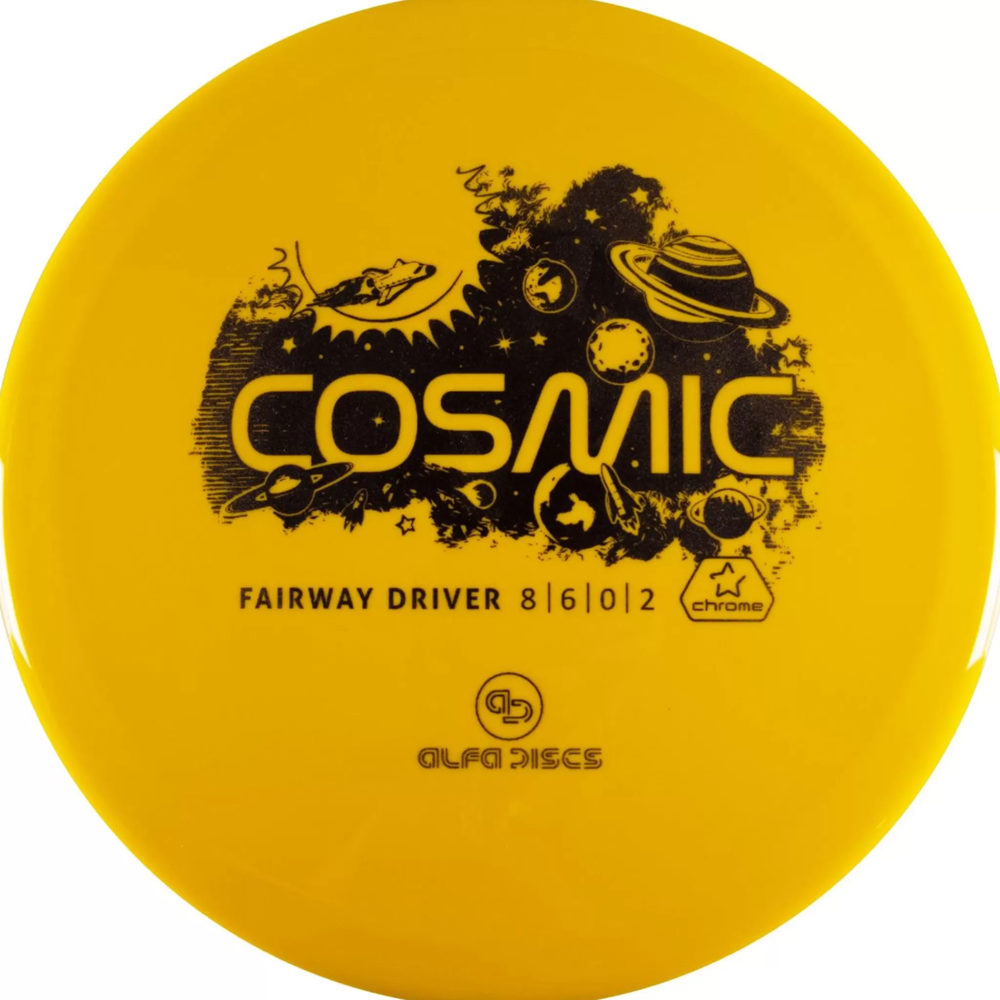 ALFA DISC Chrome Line Driver Cosmic, Driver Frisbeegolf