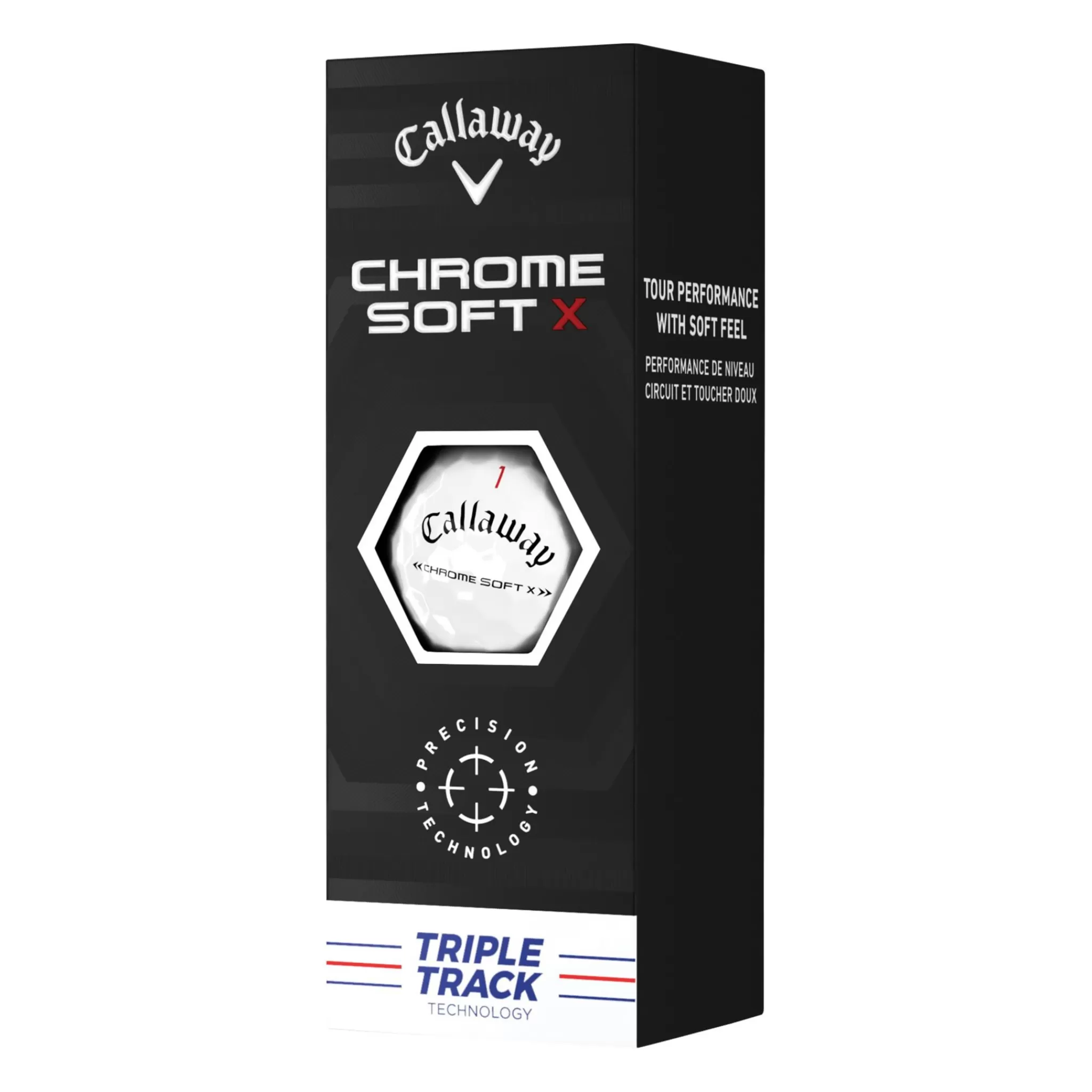 callaway Chrome Soft X - 22 Triple Track, Golfball