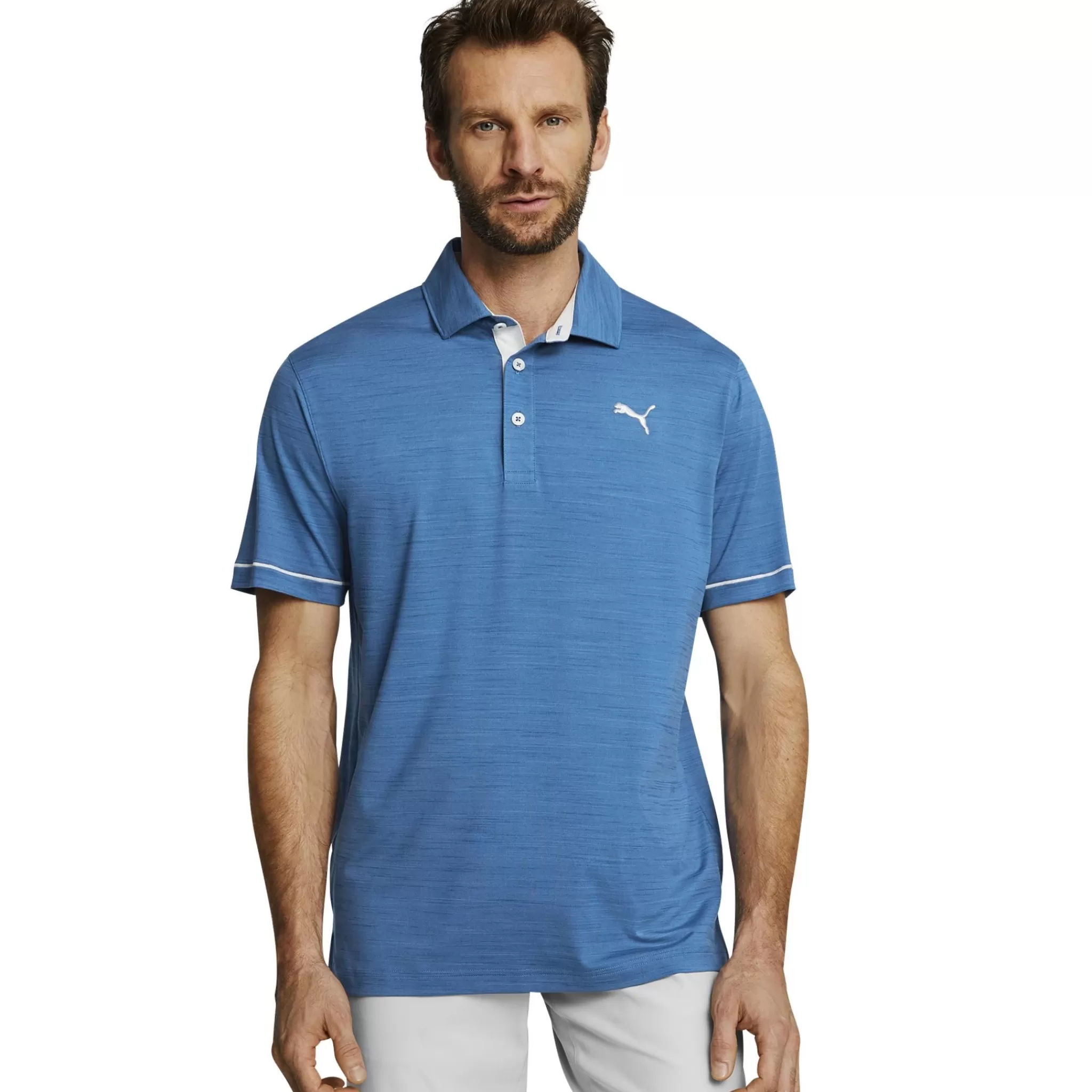 puma Cloudspun Haystack Polo, Poloskjorte Golf Herre