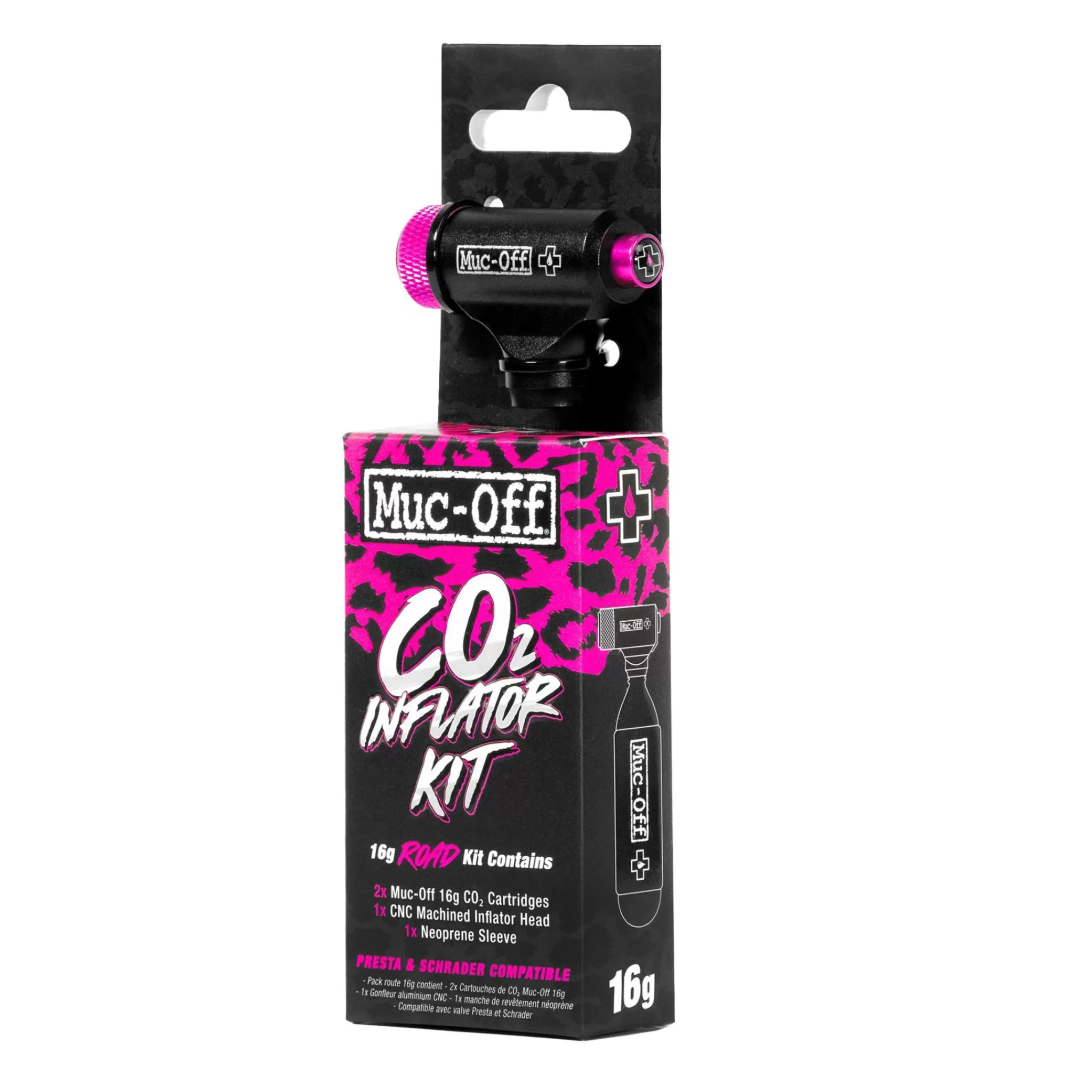 Muc-Off Co2 Pump Road Inflator Kit