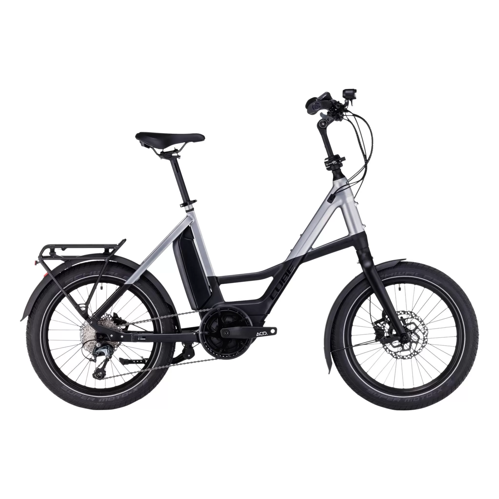 CUBE Compact Sport Hybrid 500Wh 23, Elsykkel, Bysykkel, Unisex