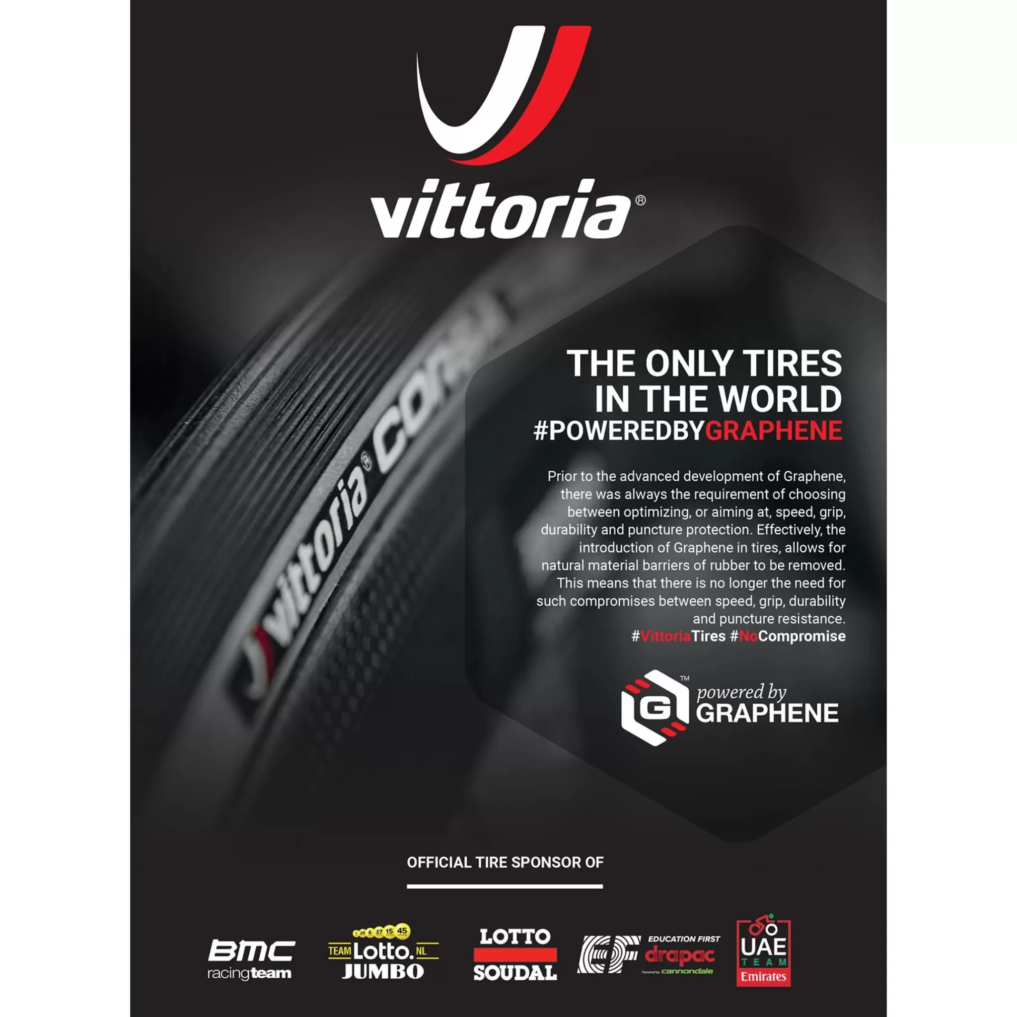 vittoria Corsa Graphene 2.0 23-622, Sykkeldekk