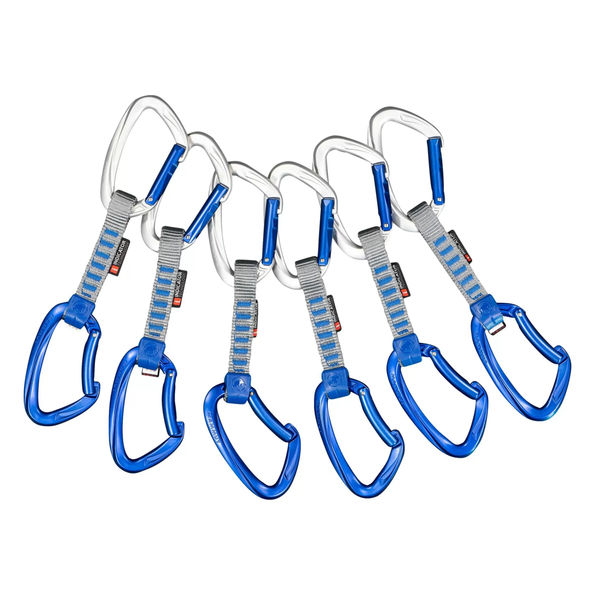 mammut Crag Keylock 10 Cm Indicator 6-Pack, Slynge