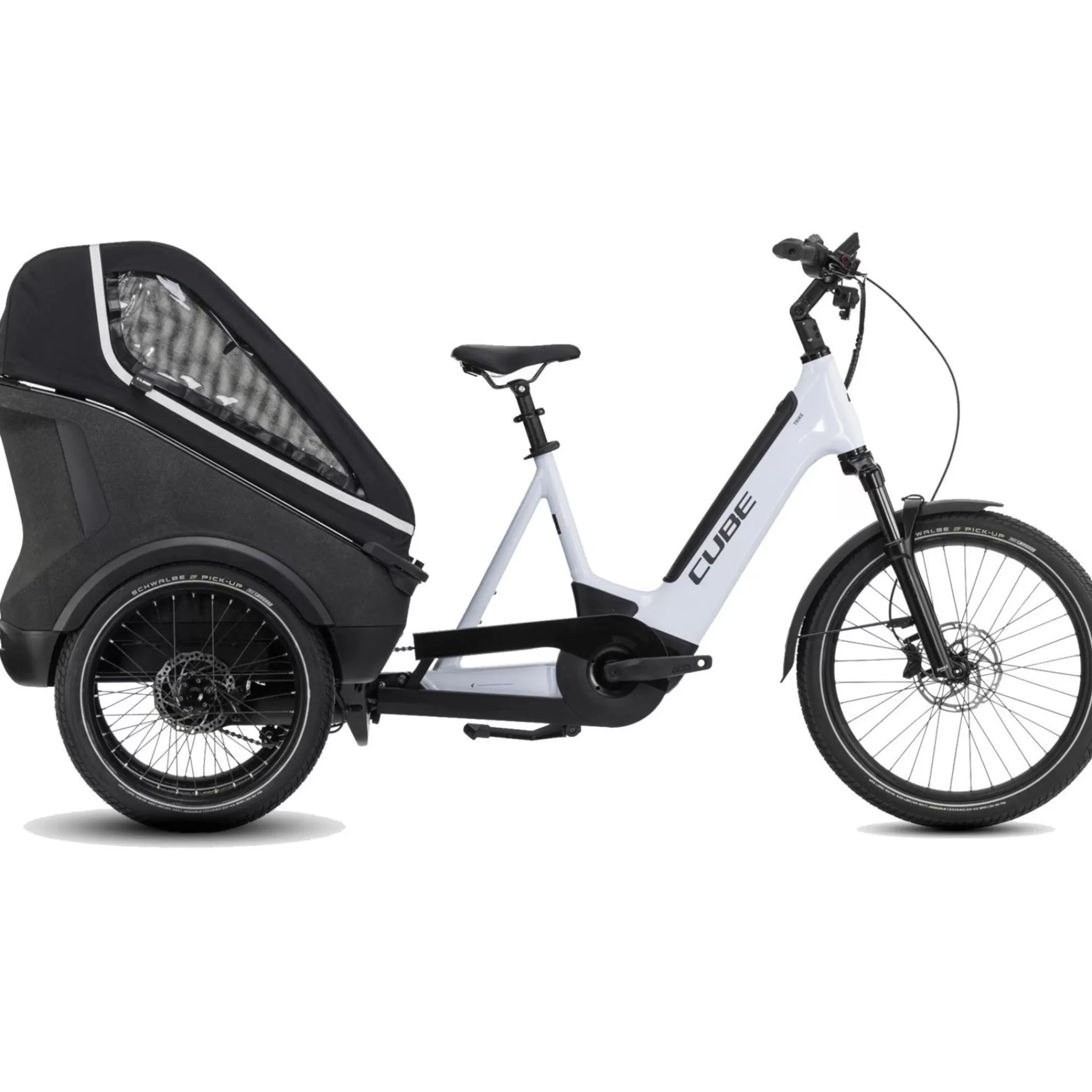 CUBE Trike Hybrid Family 750, Hybridsykkel, Elsykkel, Unisex