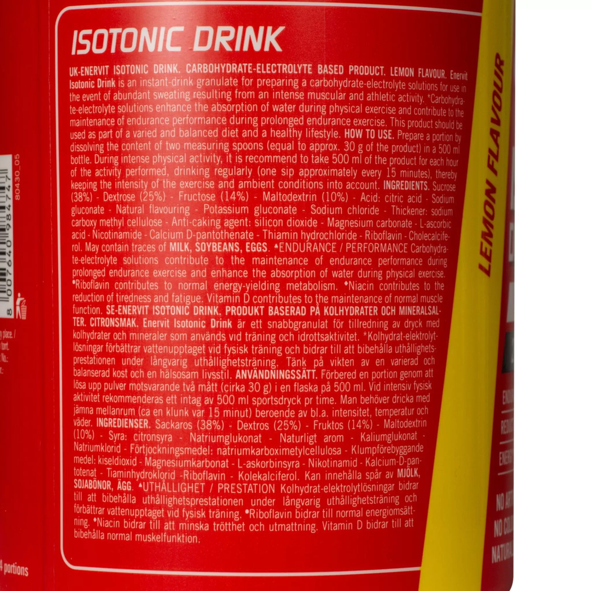 Enervit E.Sport Isotonic Drink, Granulat