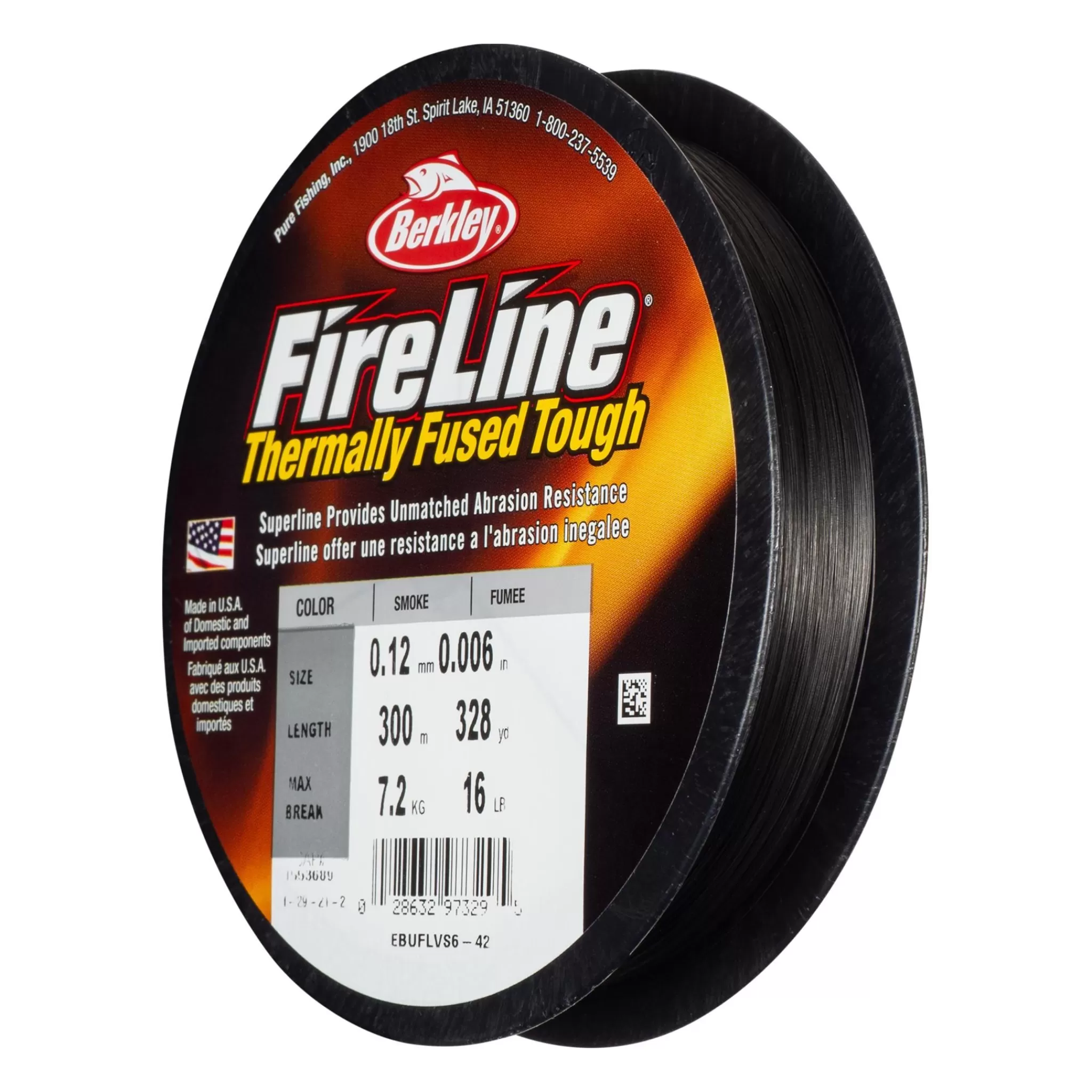 berkley Fireline 300M Smoke, Multifilament