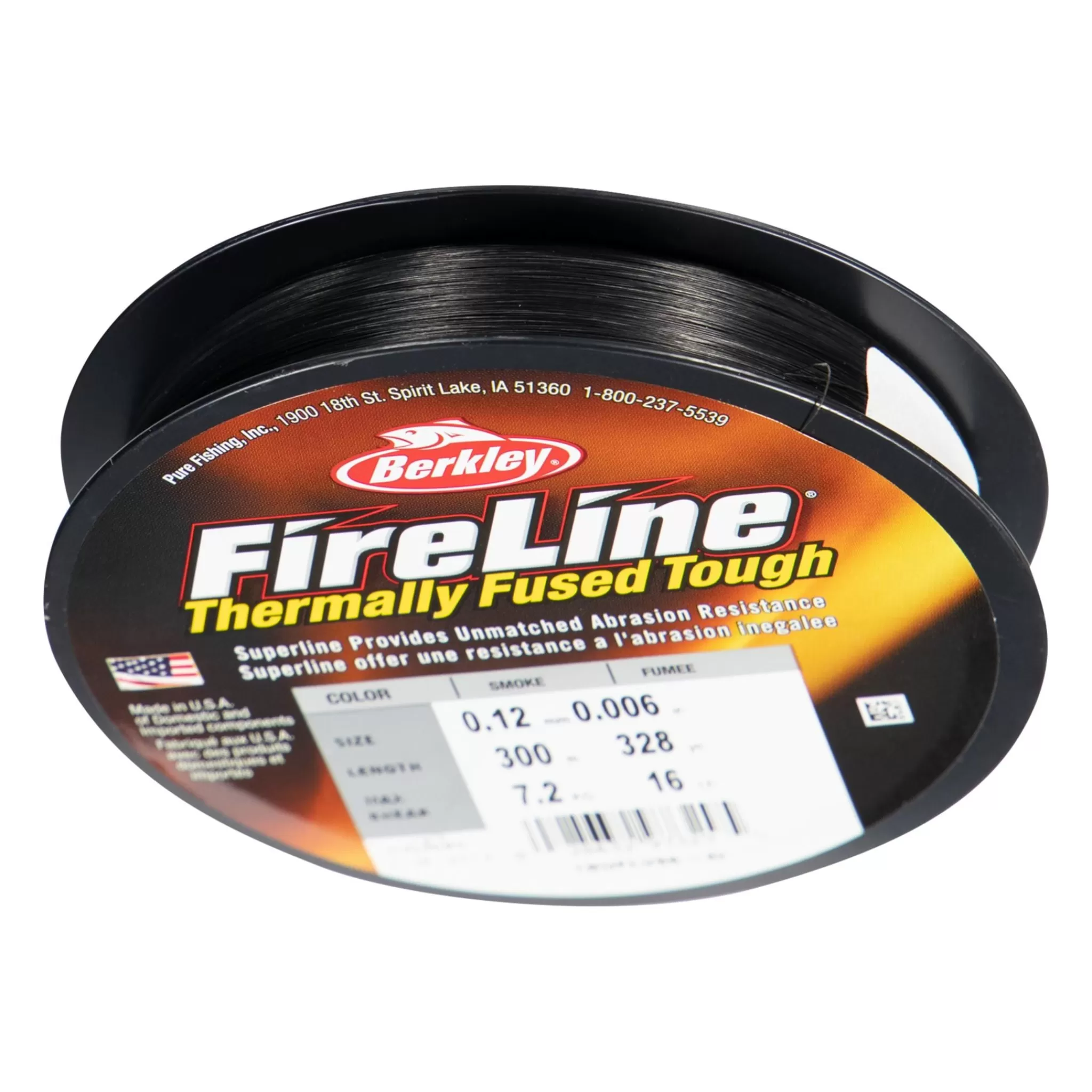 berkley Fireline 300M Smoke, Multifilament