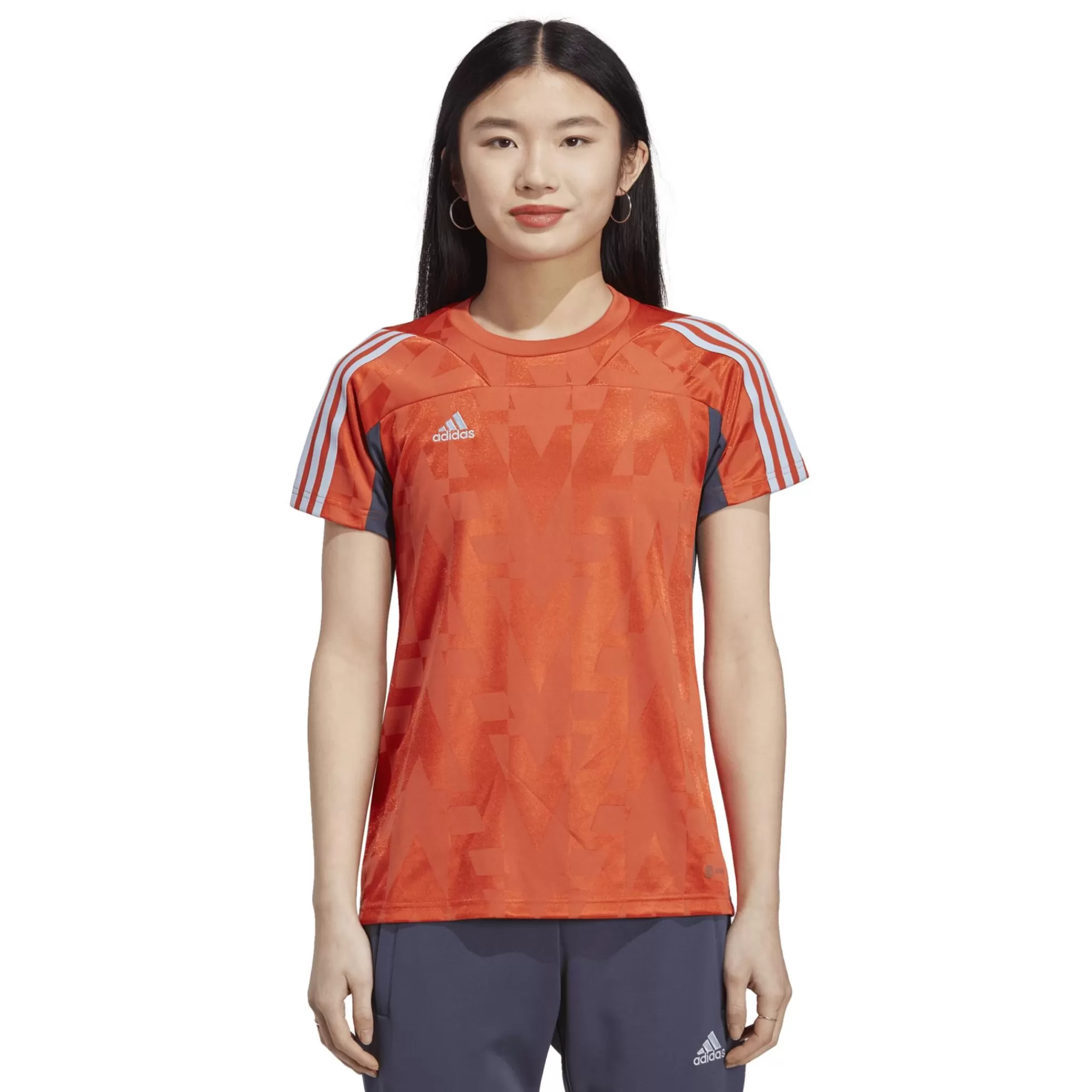 adidas Hot Tiro Short Sleeve Jersey / Q2 23, Treningstroye Fotball, Dame