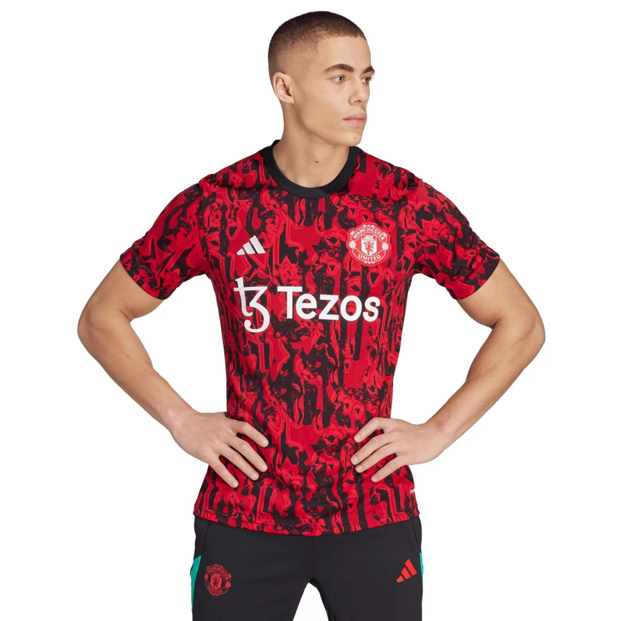 adidas Manchester United Pre-Match Jersey 2023/24, Fotballtroye, Herre