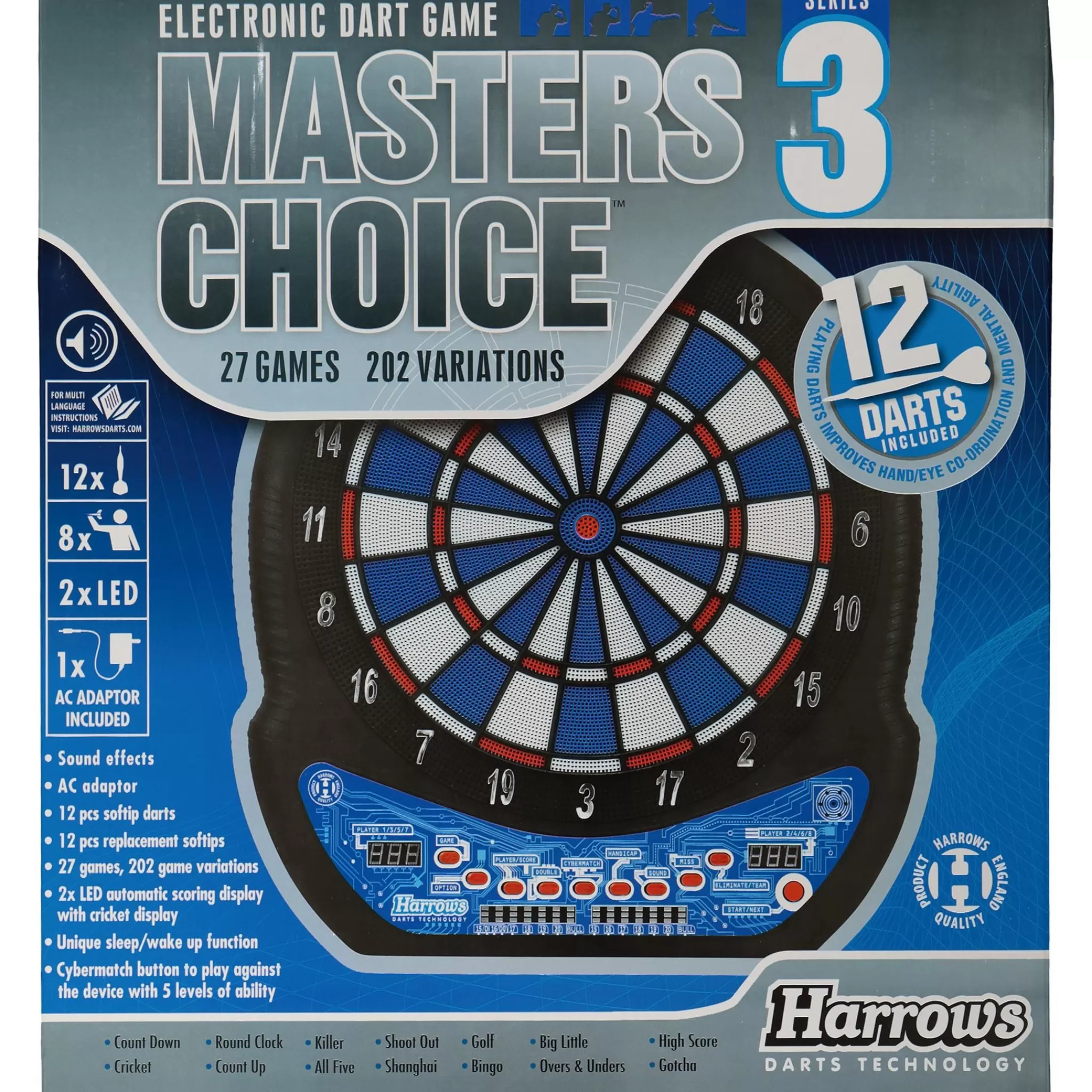 harrows Masters Choice, Dartspill