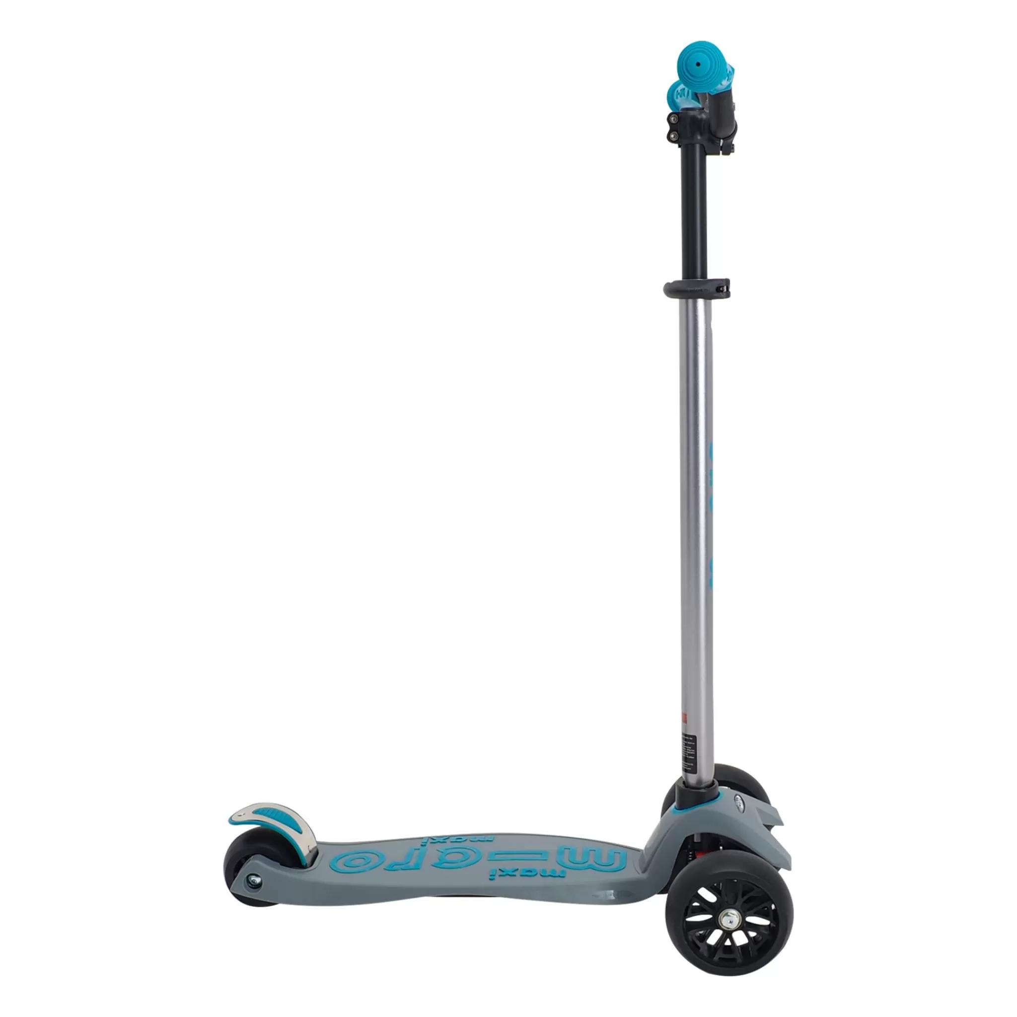 micro maxi Deluxe Pro Grey/Aqua 3 Scooter, Sparkesykkel Barn