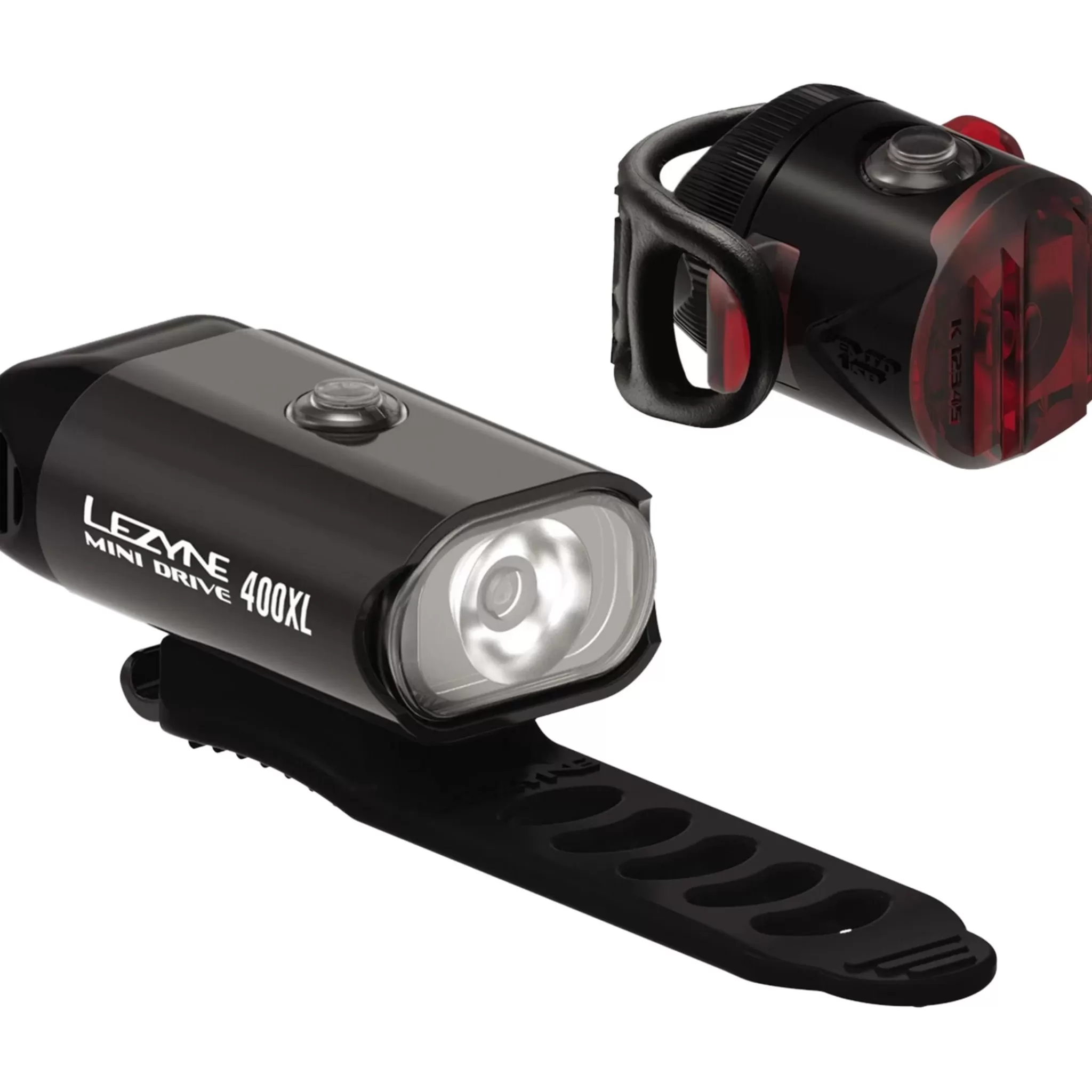 LEZYNE Mini Drive 400Xl/Femto Usb Set, Usb-Ladbart Lyktesett