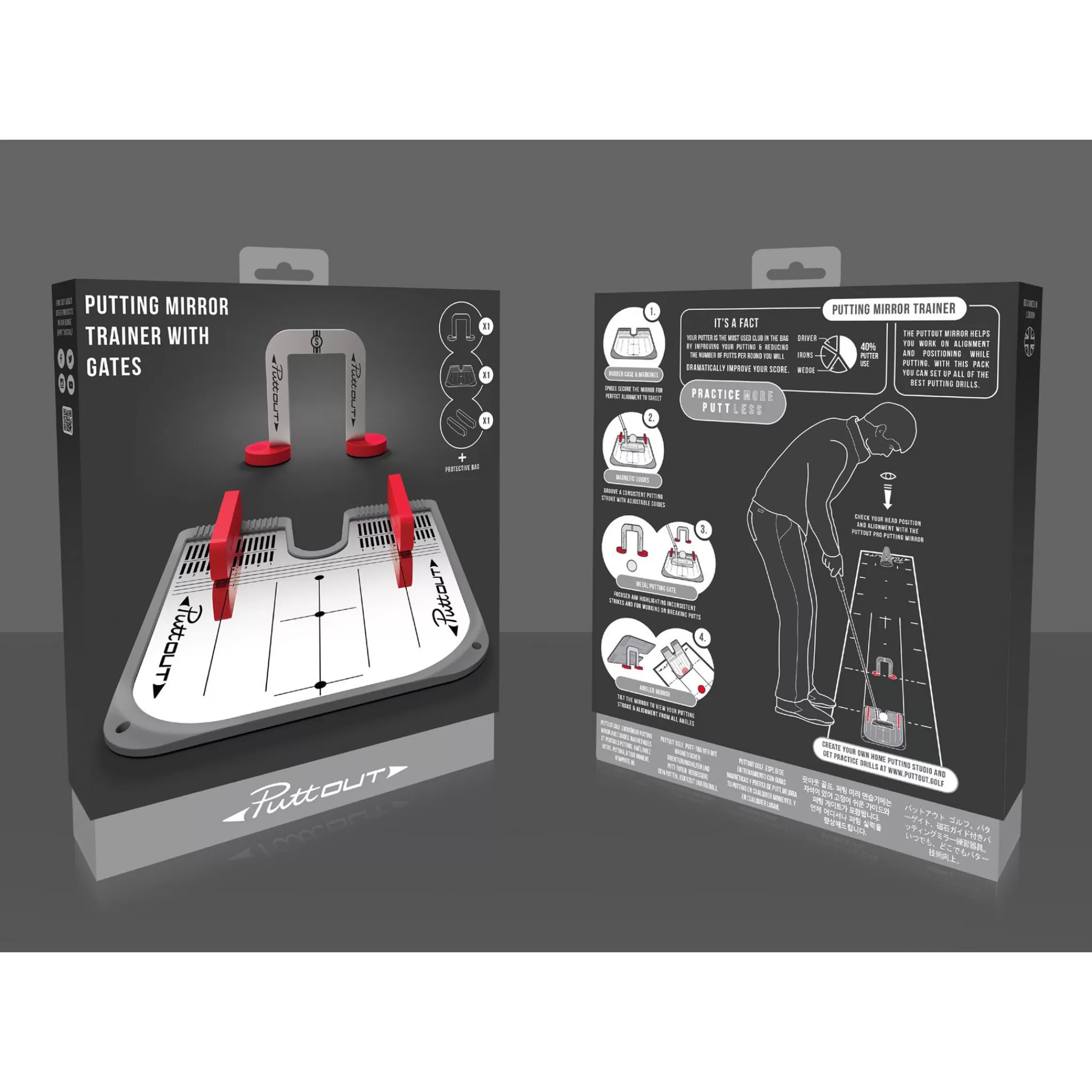 PUTT OUT Mirror Putting System