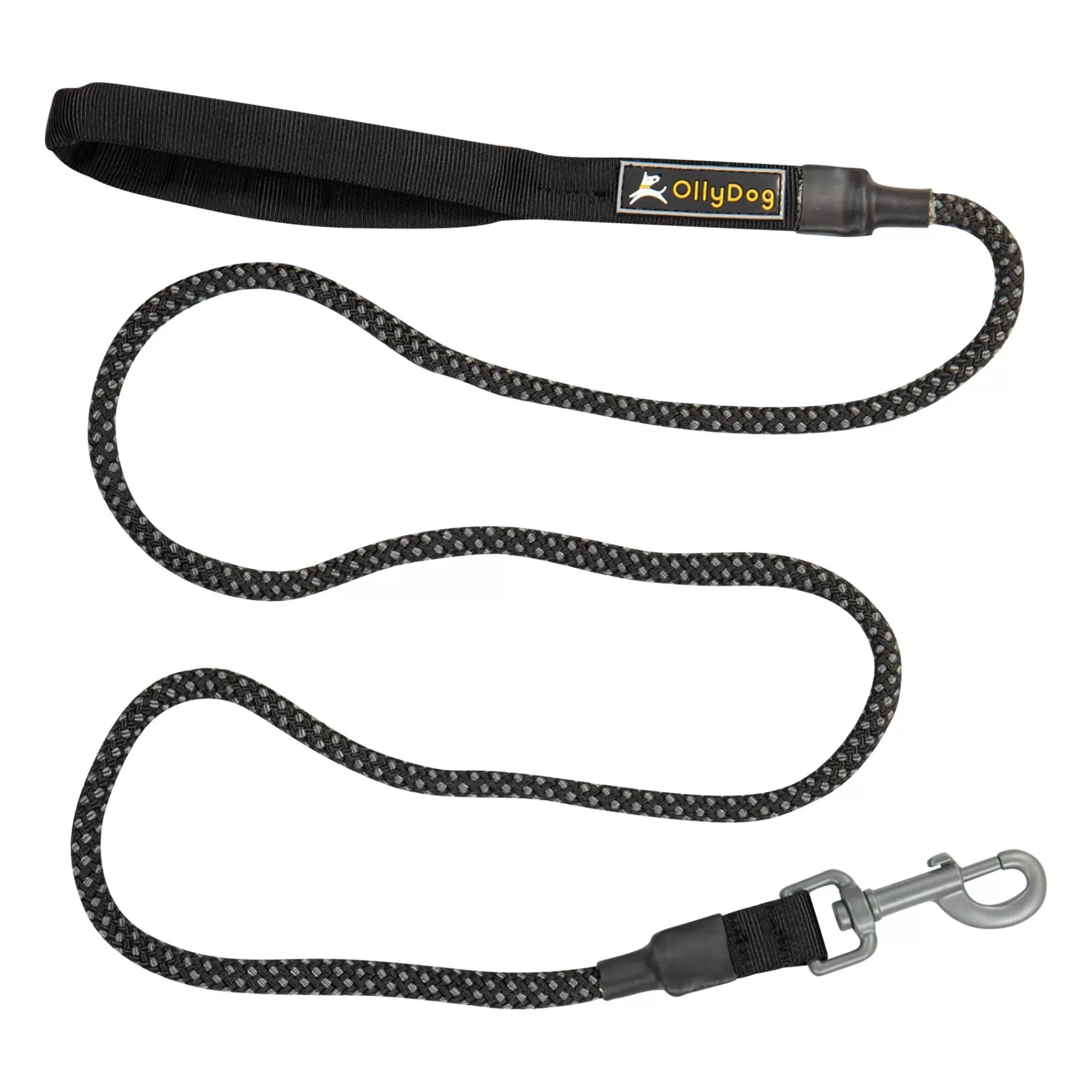 OllyDog Mountain Leash Raven Black, Hundeband