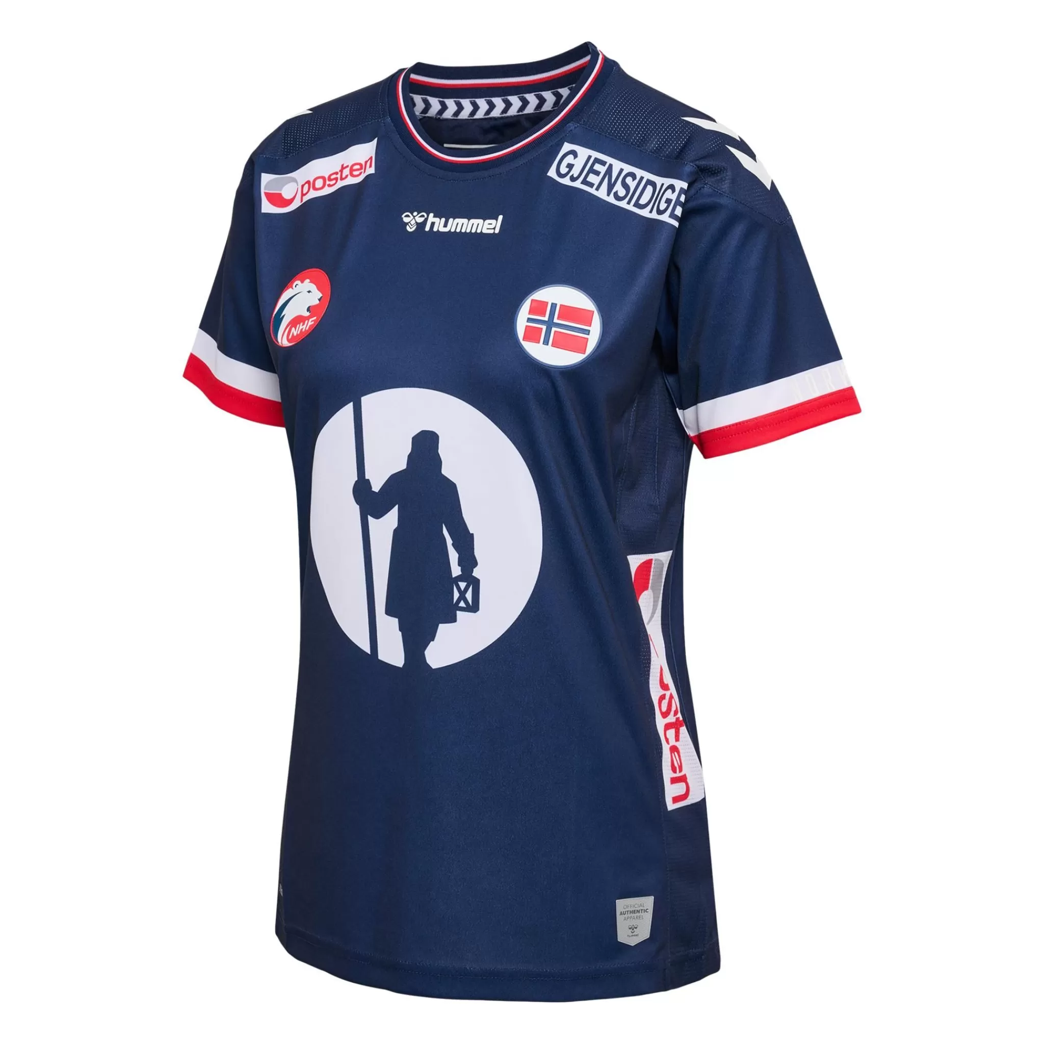 hummel Nhf 22 Womans Away Jersey S/S Jr, Håndballtroye Junior
