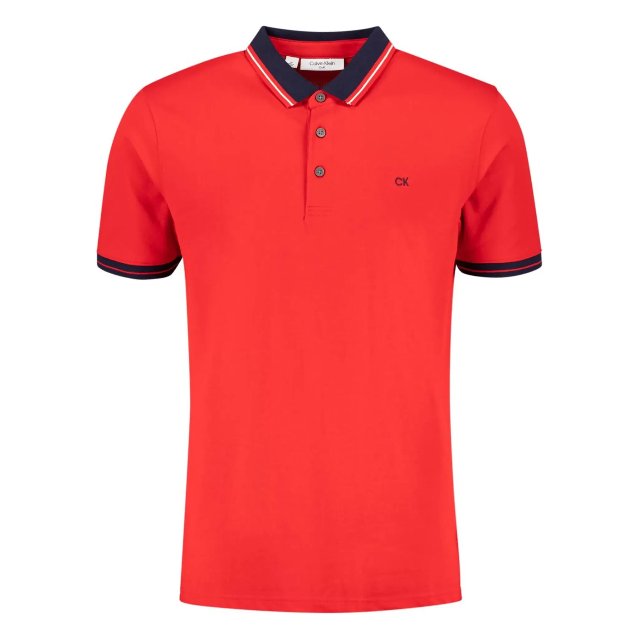 Calvin Klein Particle Polo, Golftroye, Herre