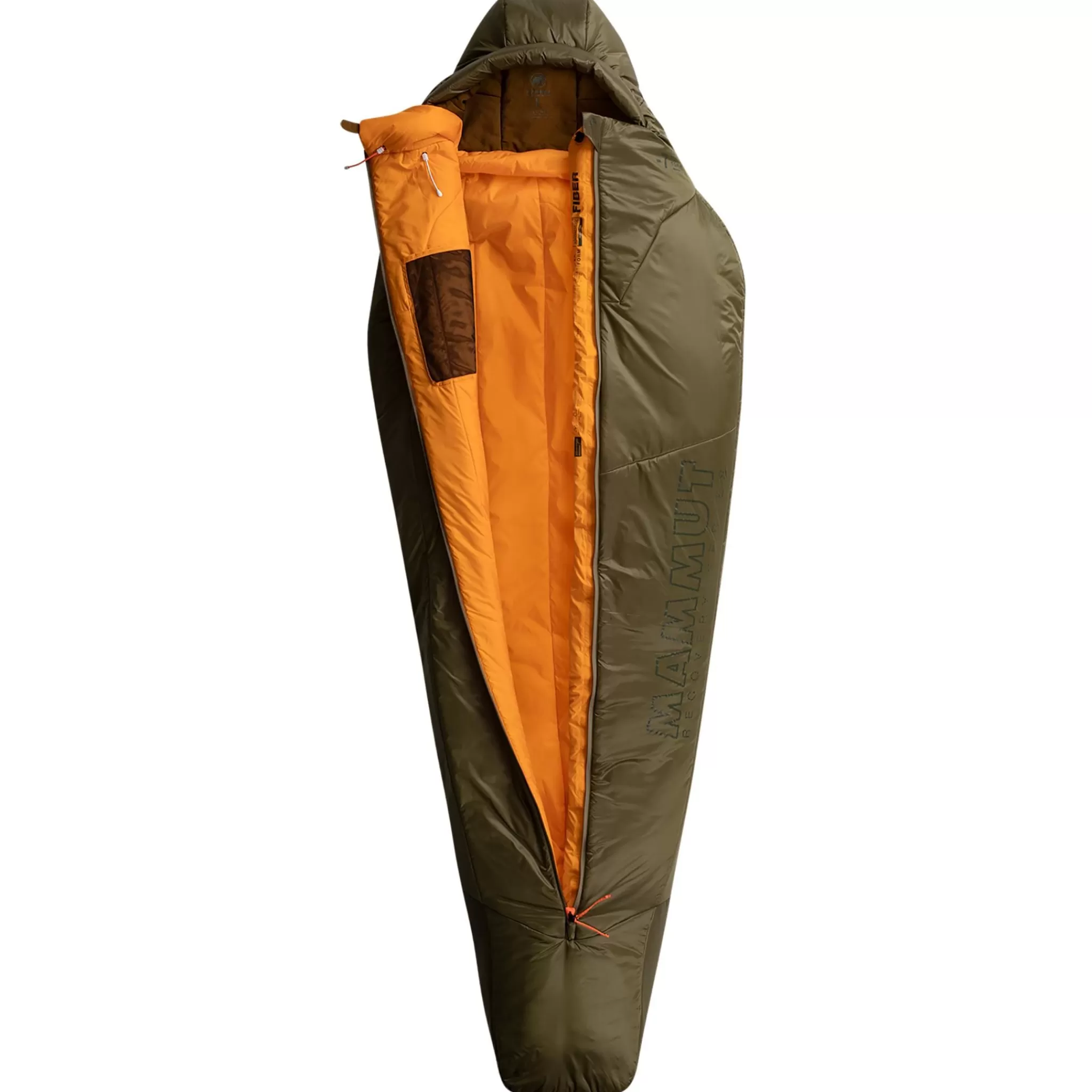 mammut Perform Fiber Bag -7C / Olive.Xl, Sovepose