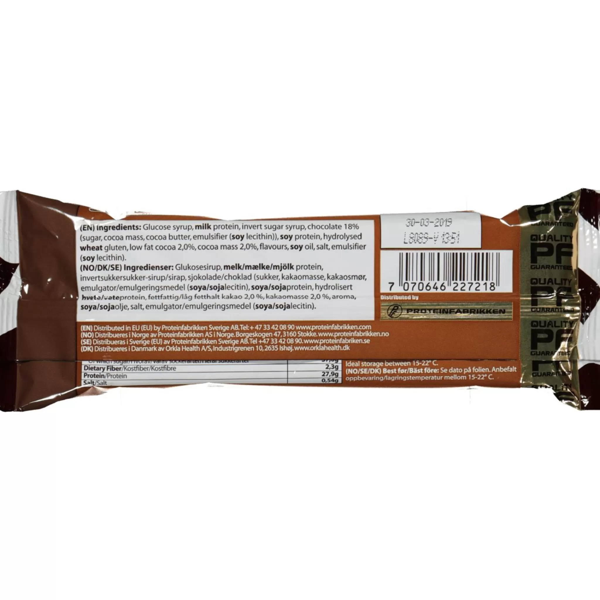 Proteinfabrikken Pf Big 100 Bar, Proteinbar