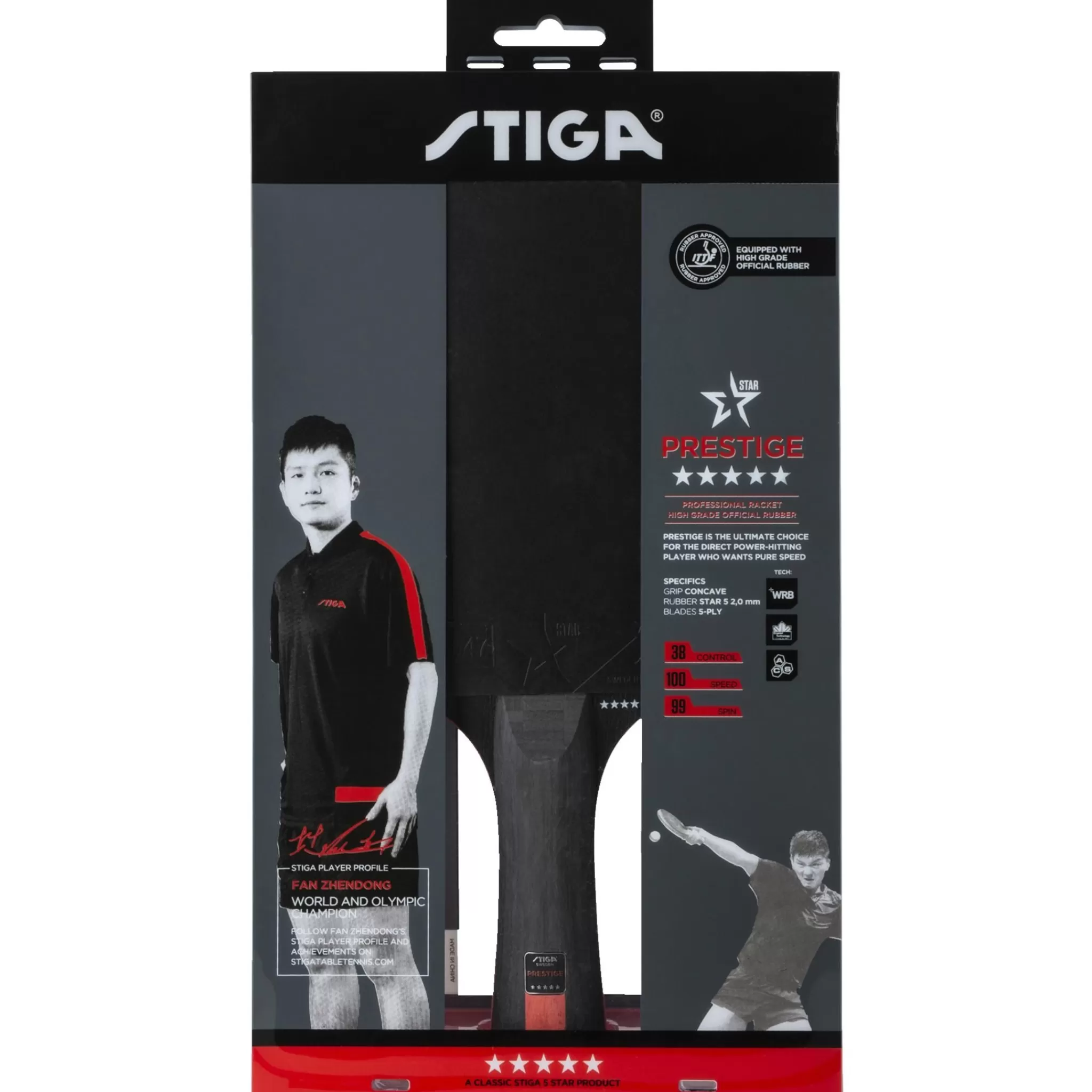 stiga Prestige 5-Star, Bordtennisracket