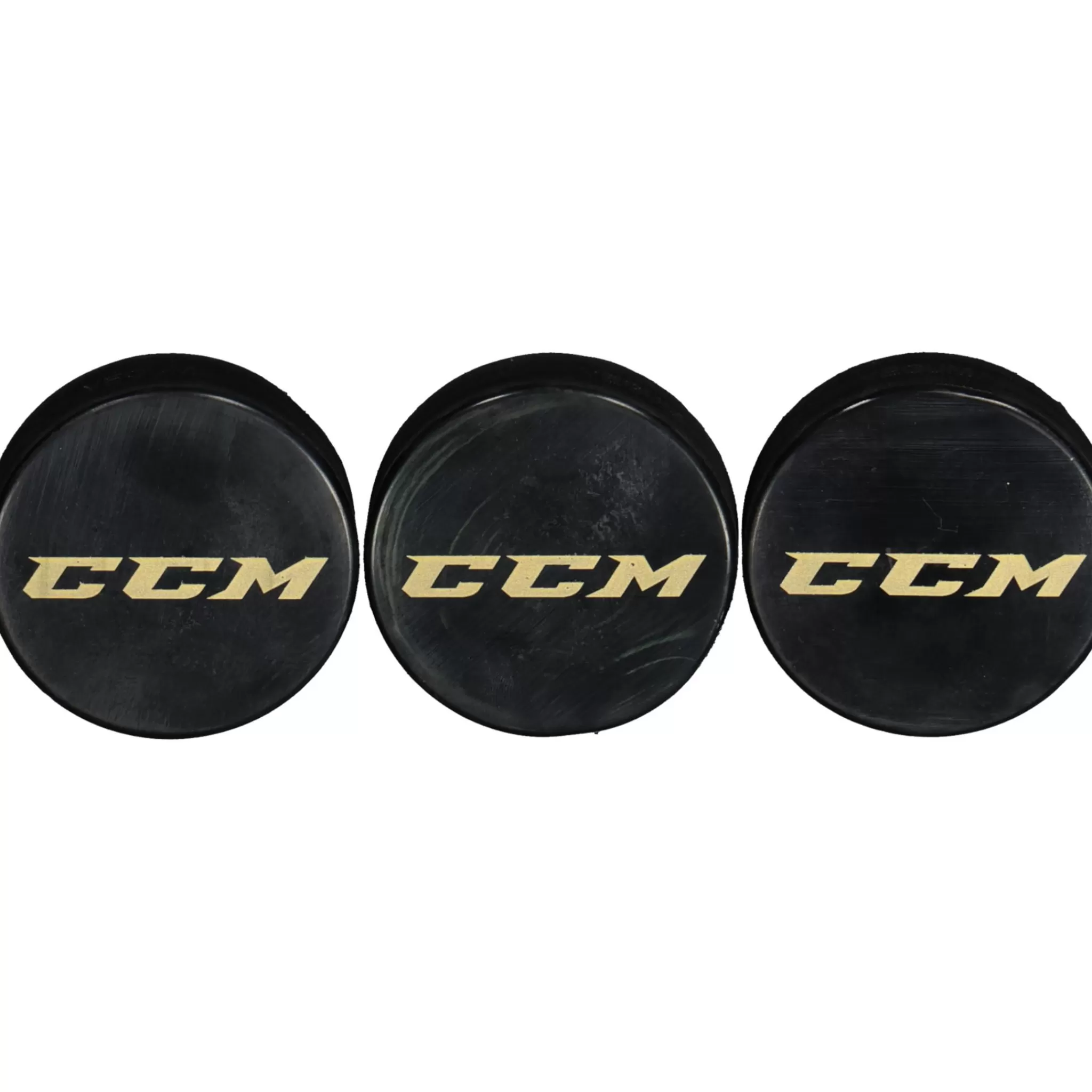 ccm Puck Jr 3-Pack 23/24, Ishockeypuck Junior, 3-Pakning