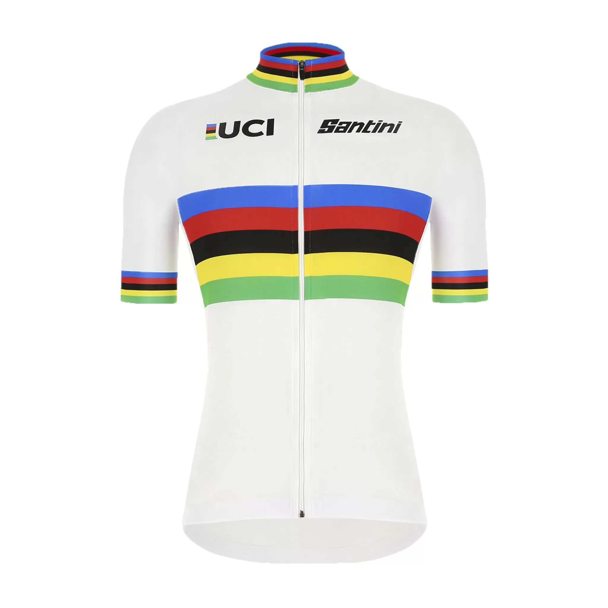 santini Rainbow Wc Jersey 23, Sykkeltroye, Unisex