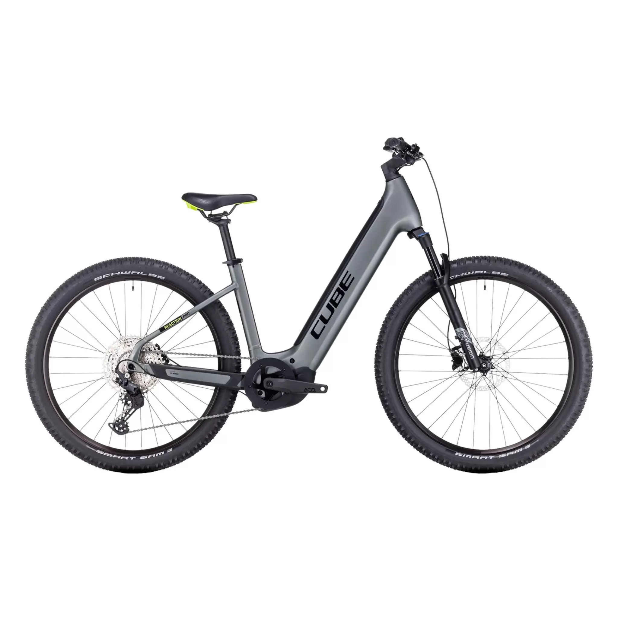CUBE Reaction Hybrid Pro Easy Entry 500Wh 75Nm 23, Terrengsykkel, Hardtail, Unisex