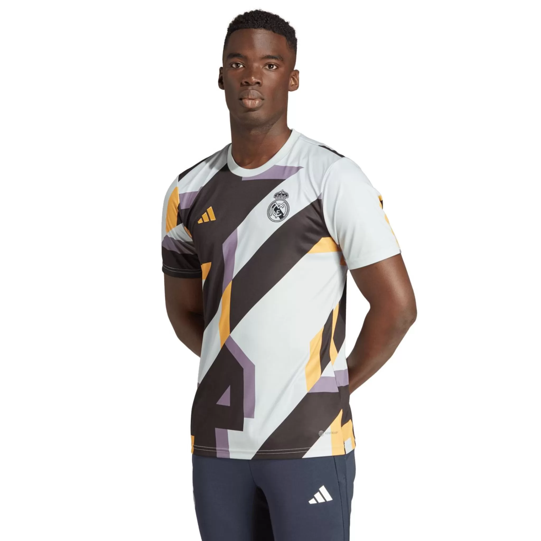 adidas Real Madrid Pre-Match Jersey 2023/24, Fotballtroye, Herre