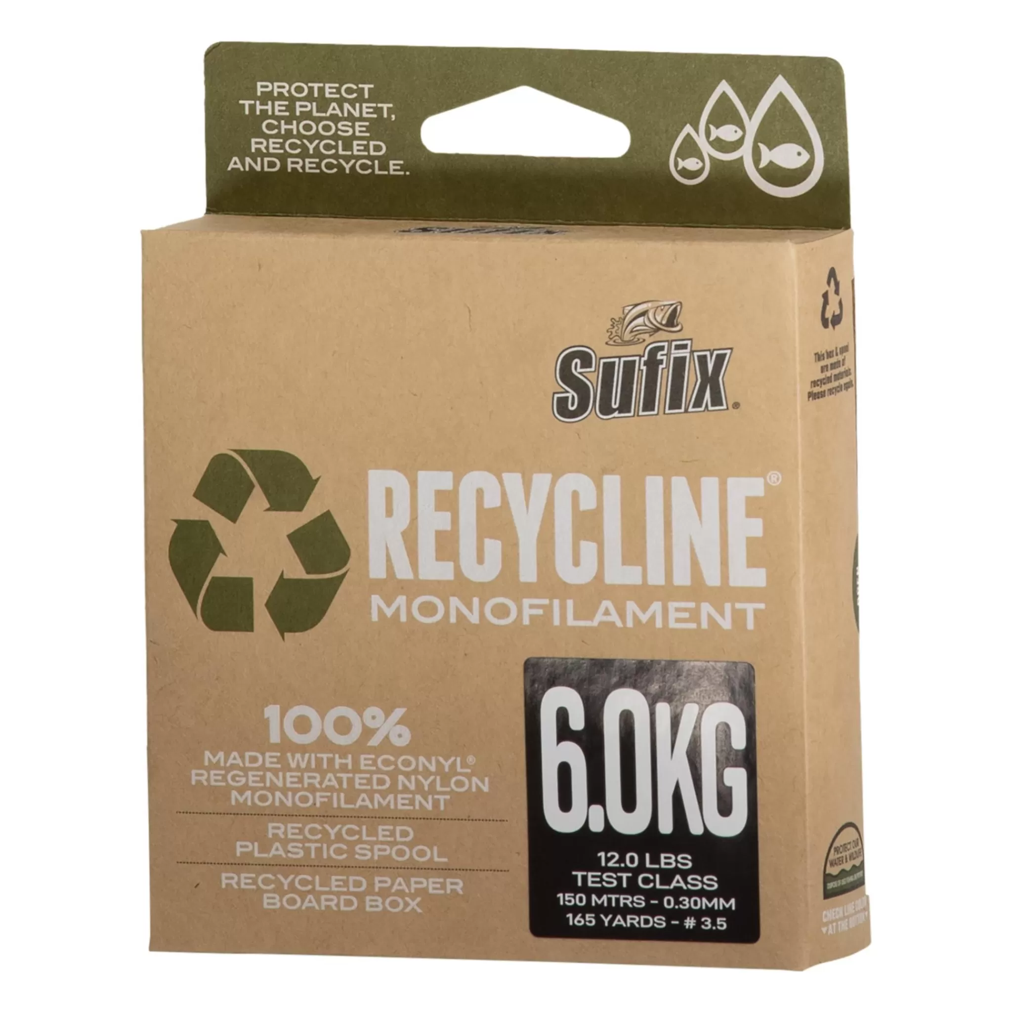 sufix Recycline Green 150M, Fiskesene