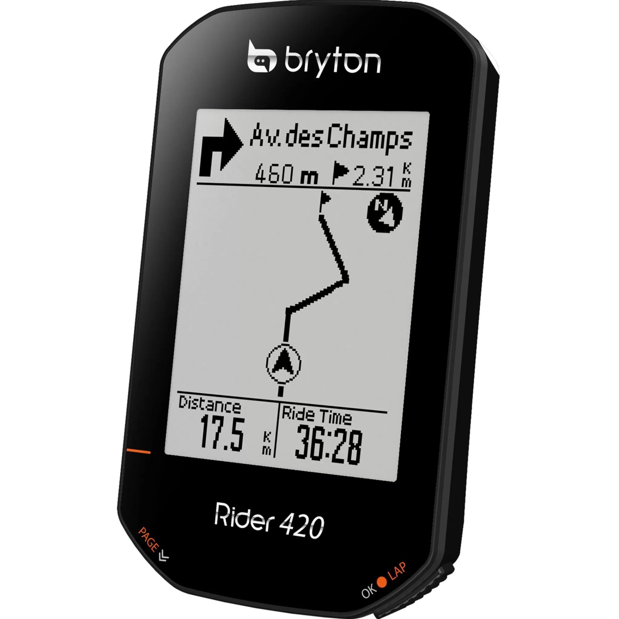 Bryton Rider 420E Gps Computer, Sykkelcomputer