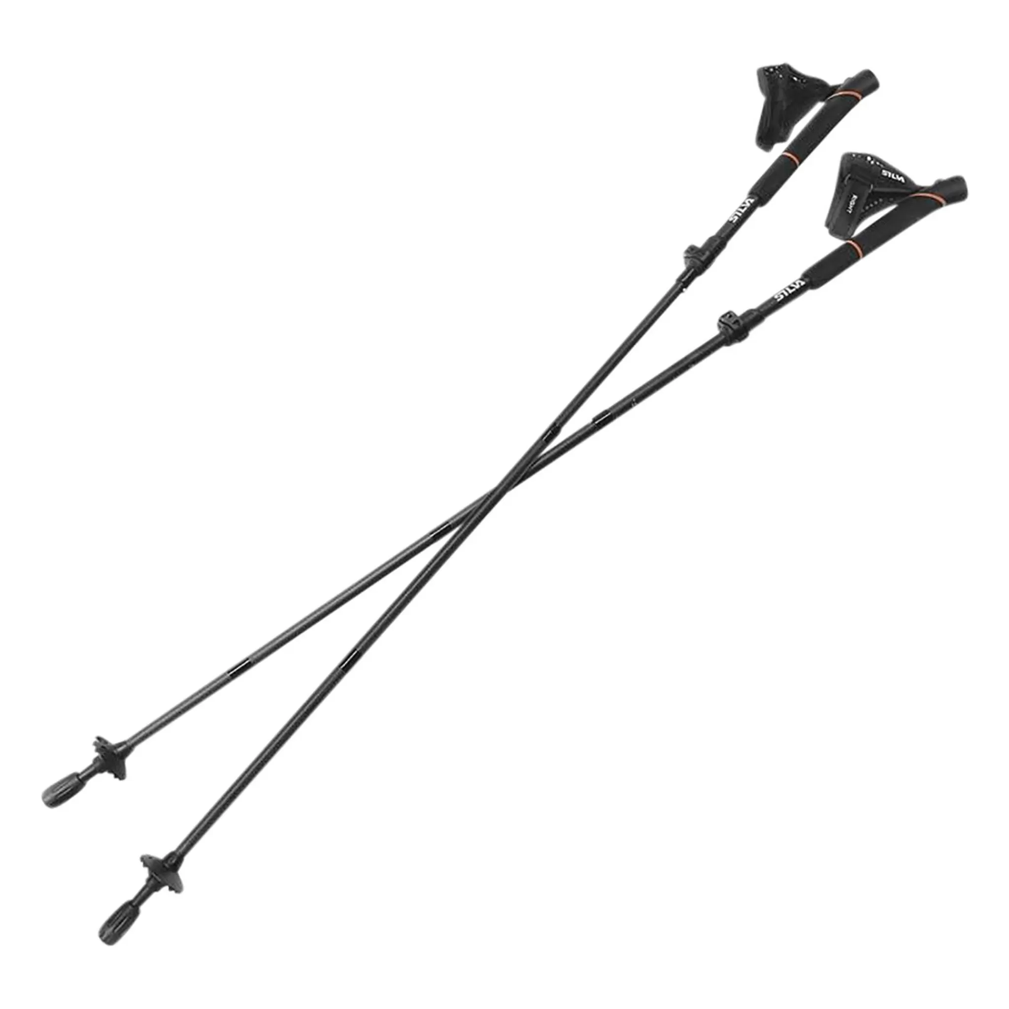 silva Running Poles Carbon Adjust 100-120Cm, Justerbare Gastaver