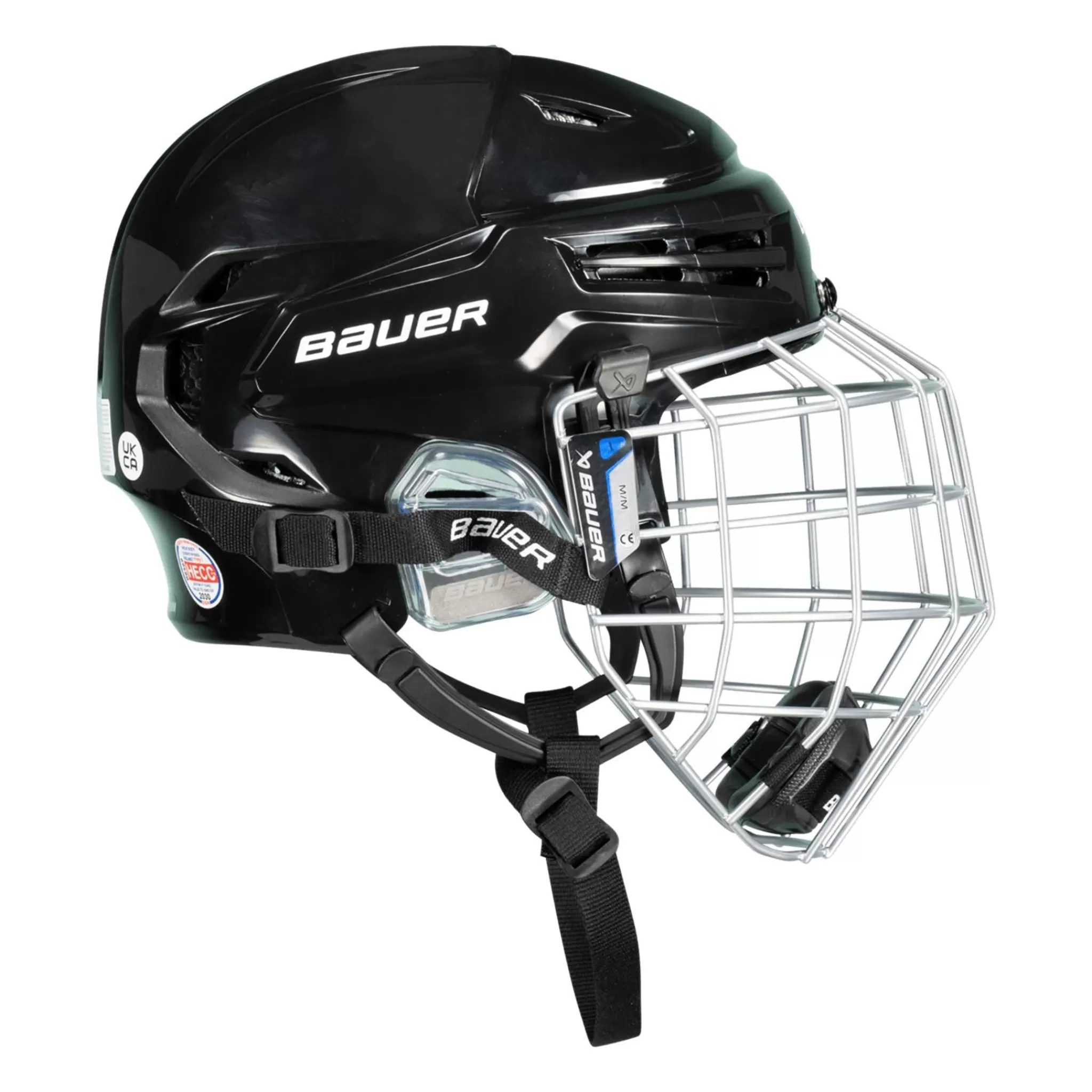 bauer S23 Re-Akt 65 Helmet-Combo 23/24, Hockeyhjelm, Unisex