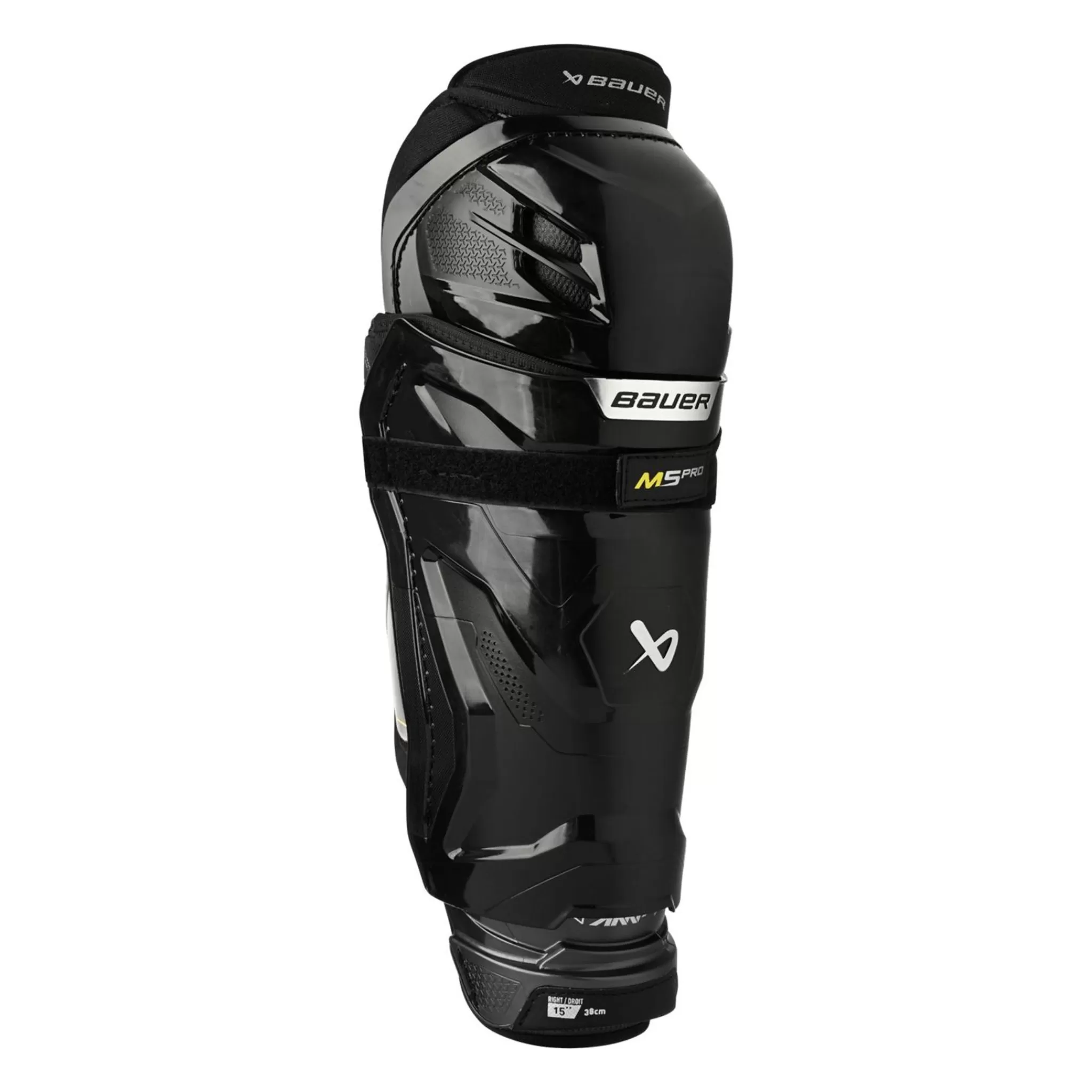 bauer S23 Supreme M5Pro Shin Guard 23/24, Leggskinn Til Hockey, Intermediate