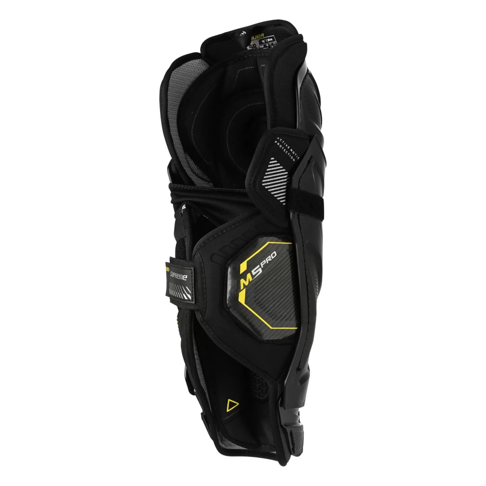 bauer S23 Supreme M5Pro Shin Guard 23/24, Leggskinn Til Hockey, Intermediate