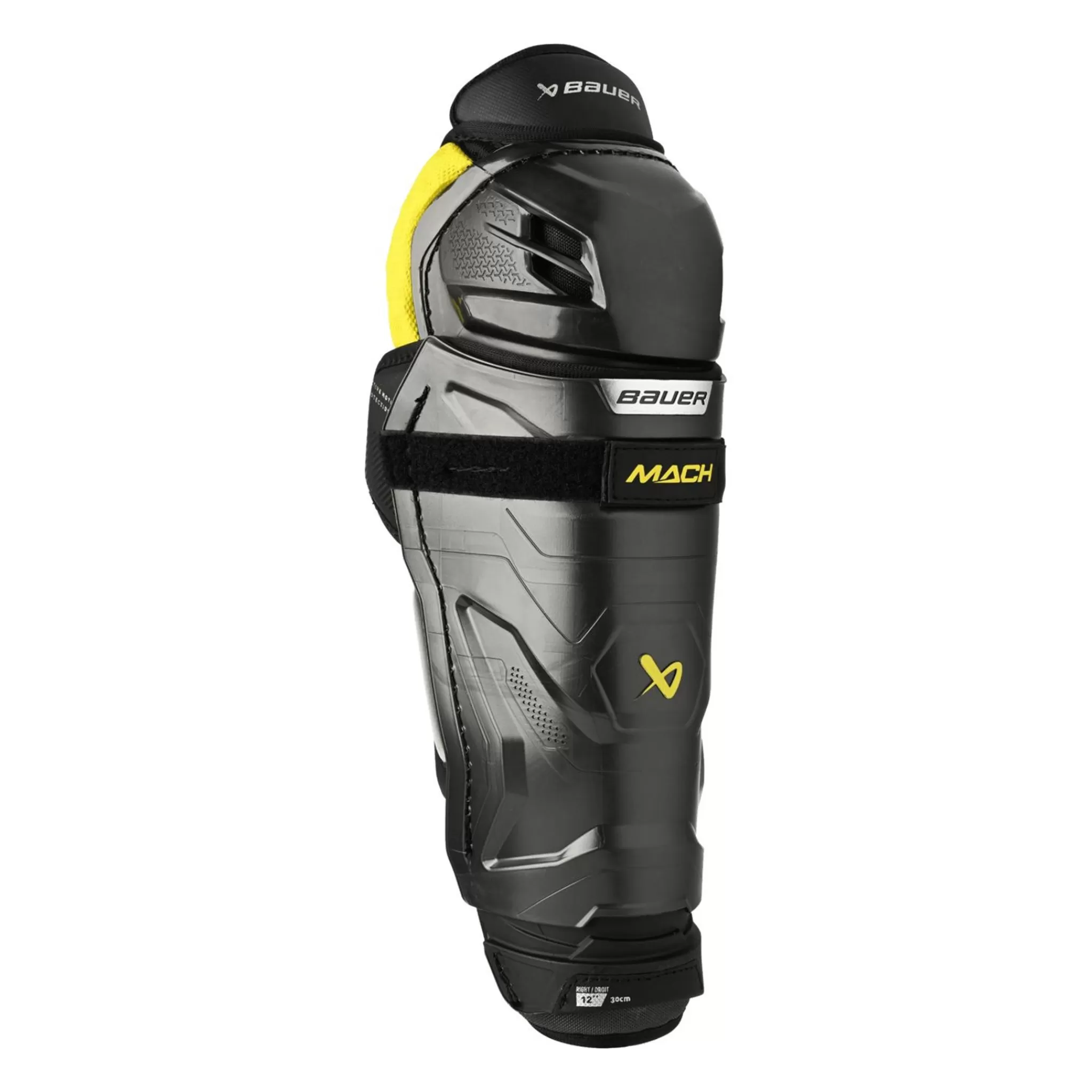 bauer S23 Supreme Mach Shin Guard 23/24, Leggskinn Til Hockey, Junior