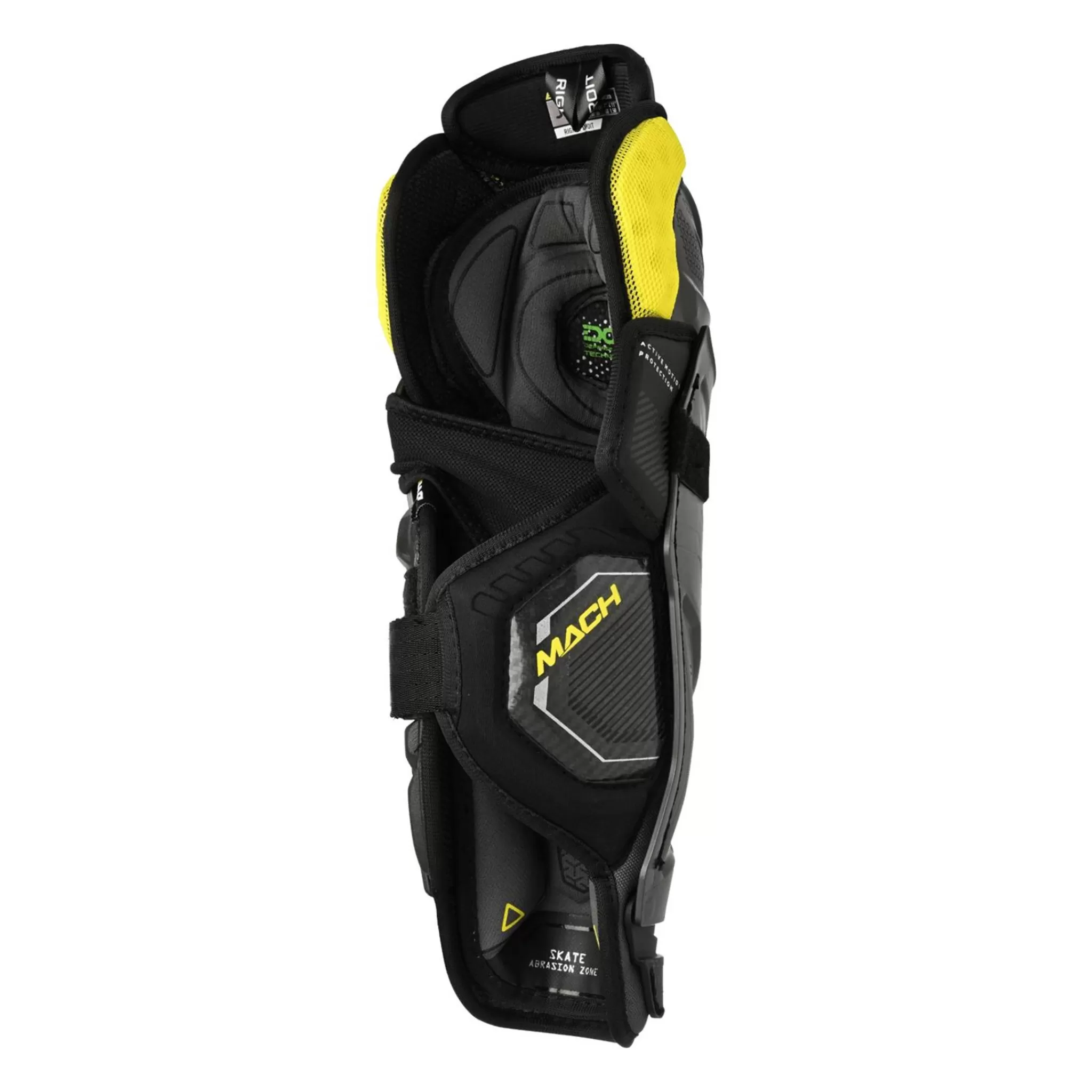 bauer S23 Supreme Mach Shin Guard 23/24, Leggskinn Til Hockey, Junior