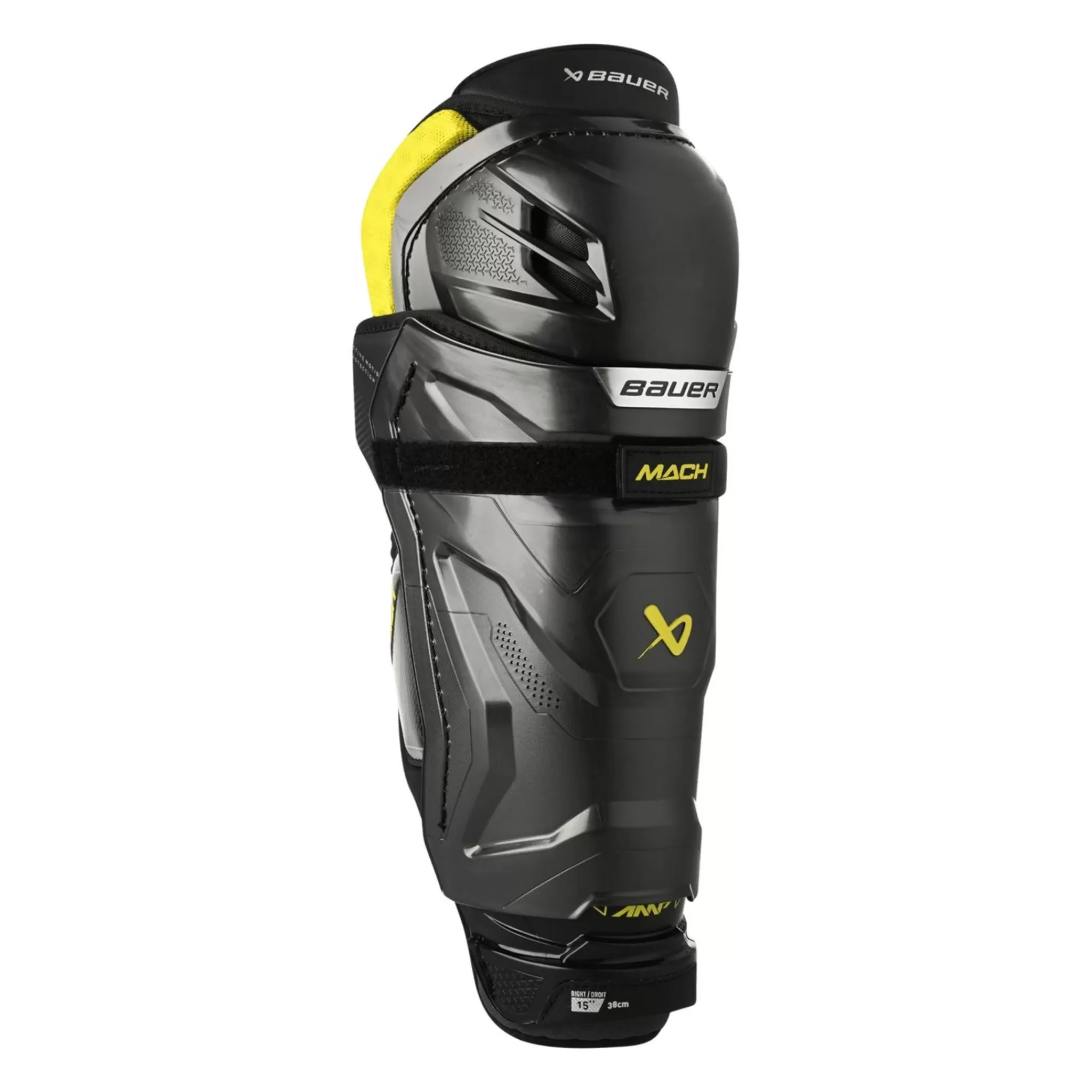 bauer S23 Supreme Mach Shin Guard 23/24, Leggskinn Til Hockey, Senior