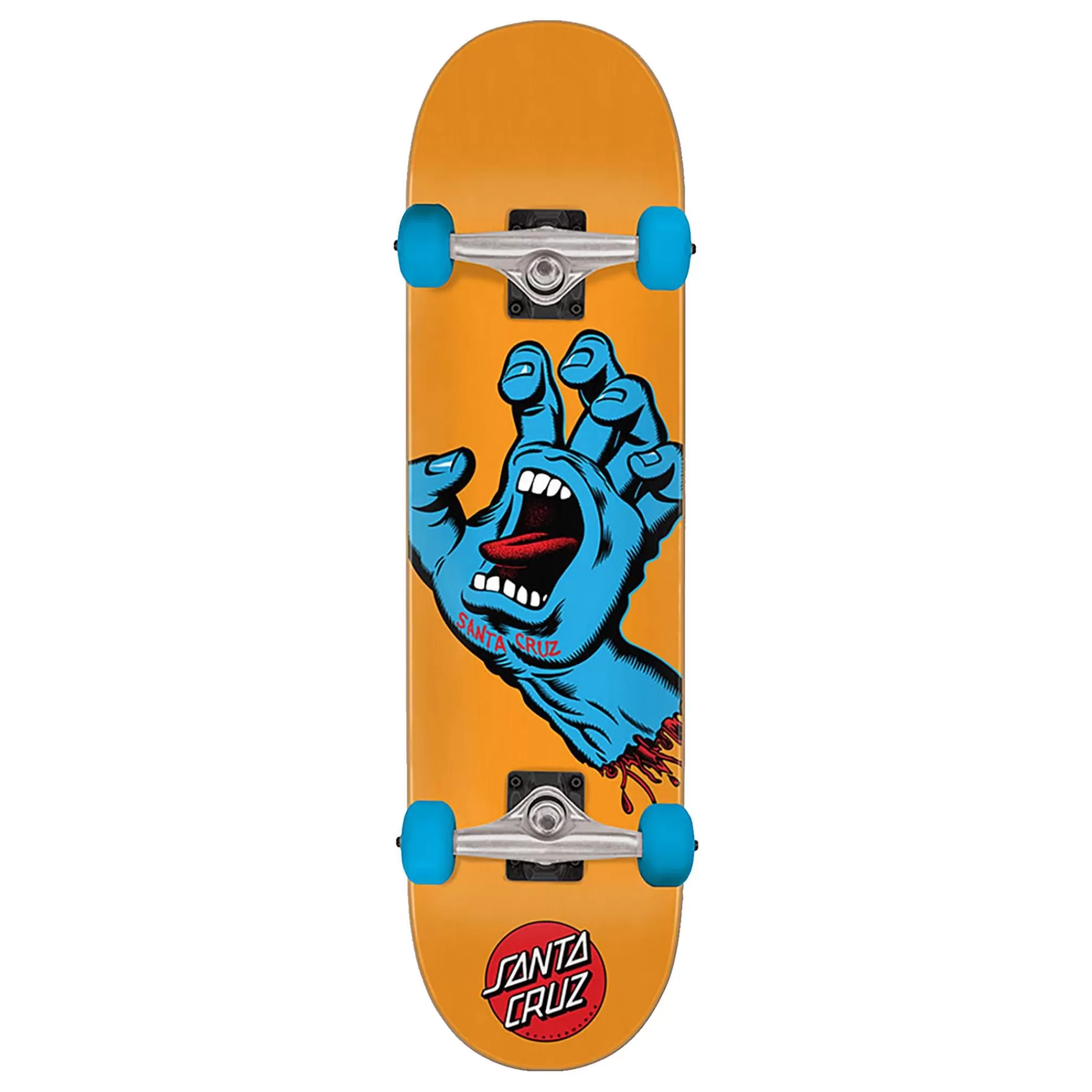 SANTA CRUZ Screaming Hand Mid Sk8 Completes-23/24, Komplett Skateboard