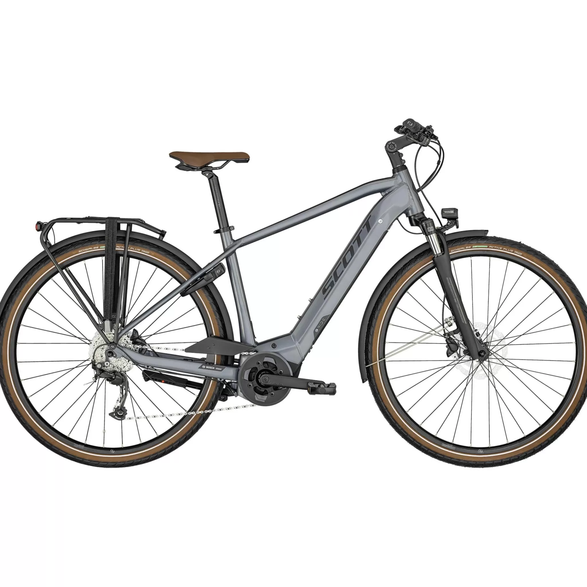 scott Sub Park Eride Bosch A+ 500Wh Ebike 23, Elsykkel, Hybrid, Herre