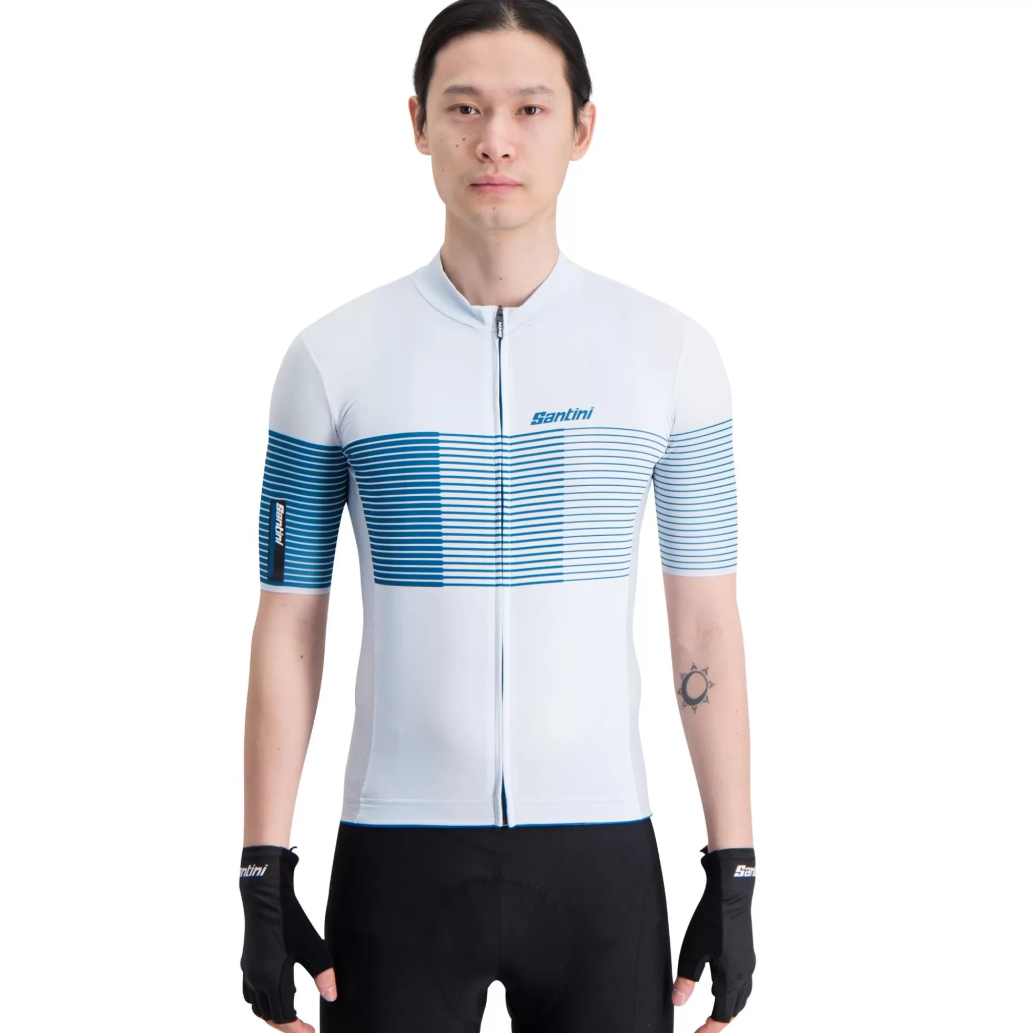 santini Tono Freccia Short Sleeve Jersey 23, Sykkeltroye Herre