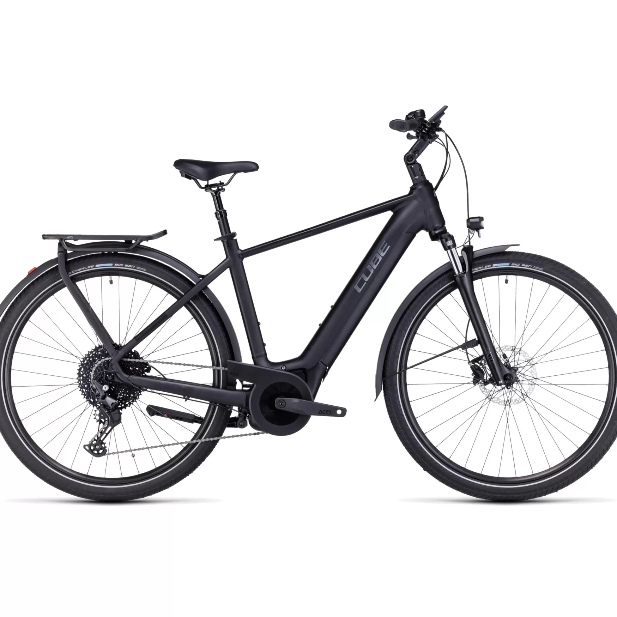 CUBE Touring Hybrid Pro Mns Perf 75Nm 625Wh 23, Elsykkel, Herre