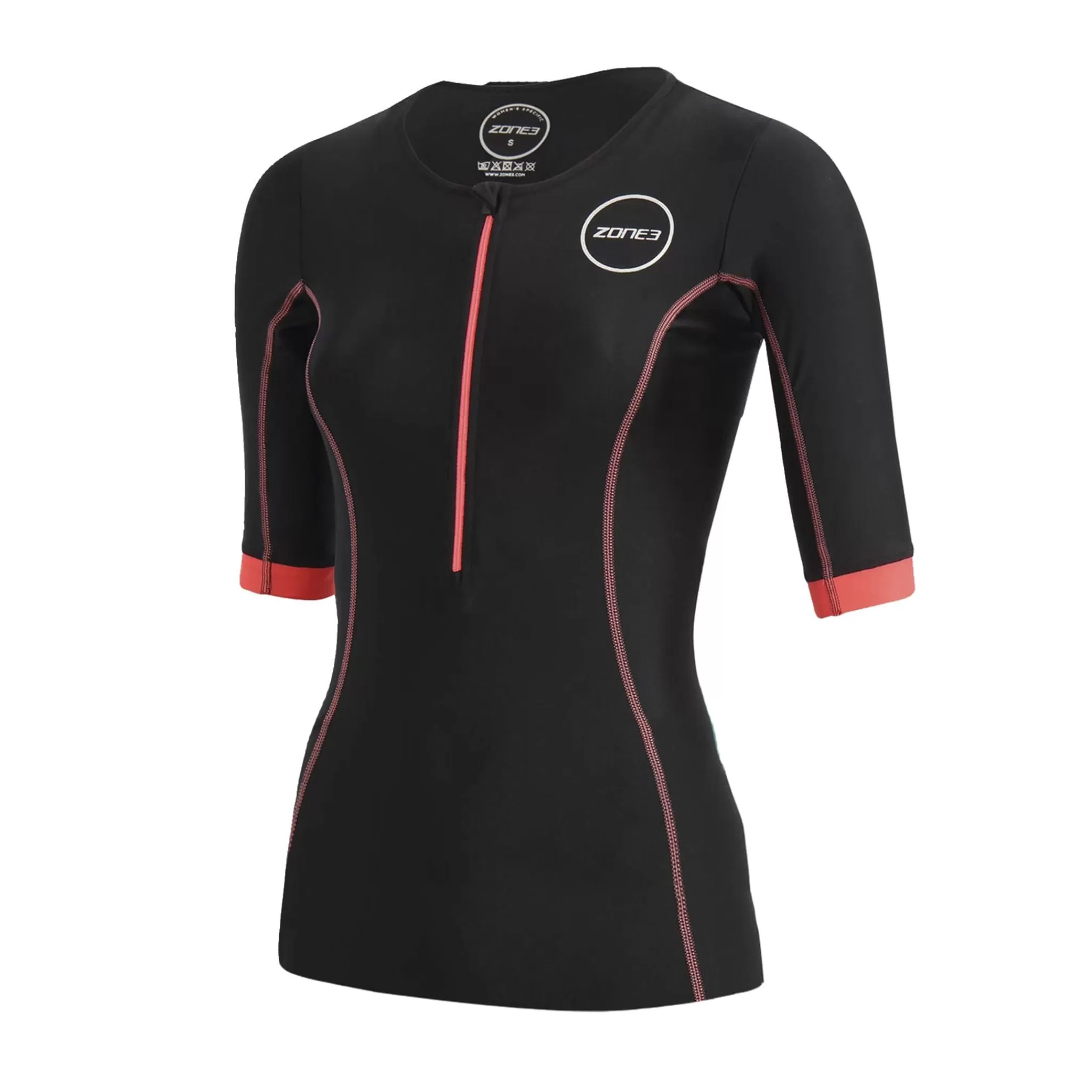 Zone3 Tri Top Short Sleeve, Kortermet Triatlontopp Dame