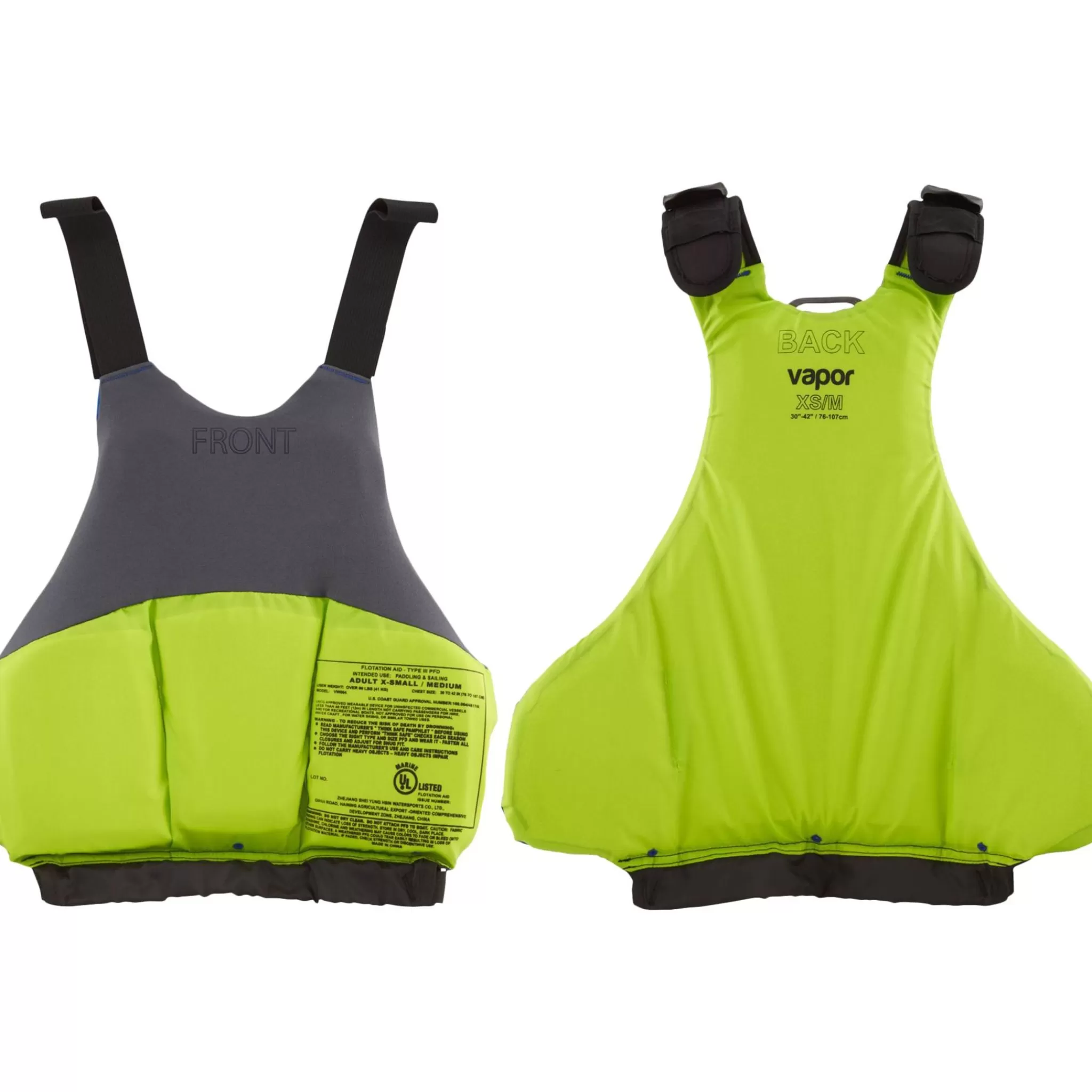 NRS Vapor Pfd, Padlevest Senior