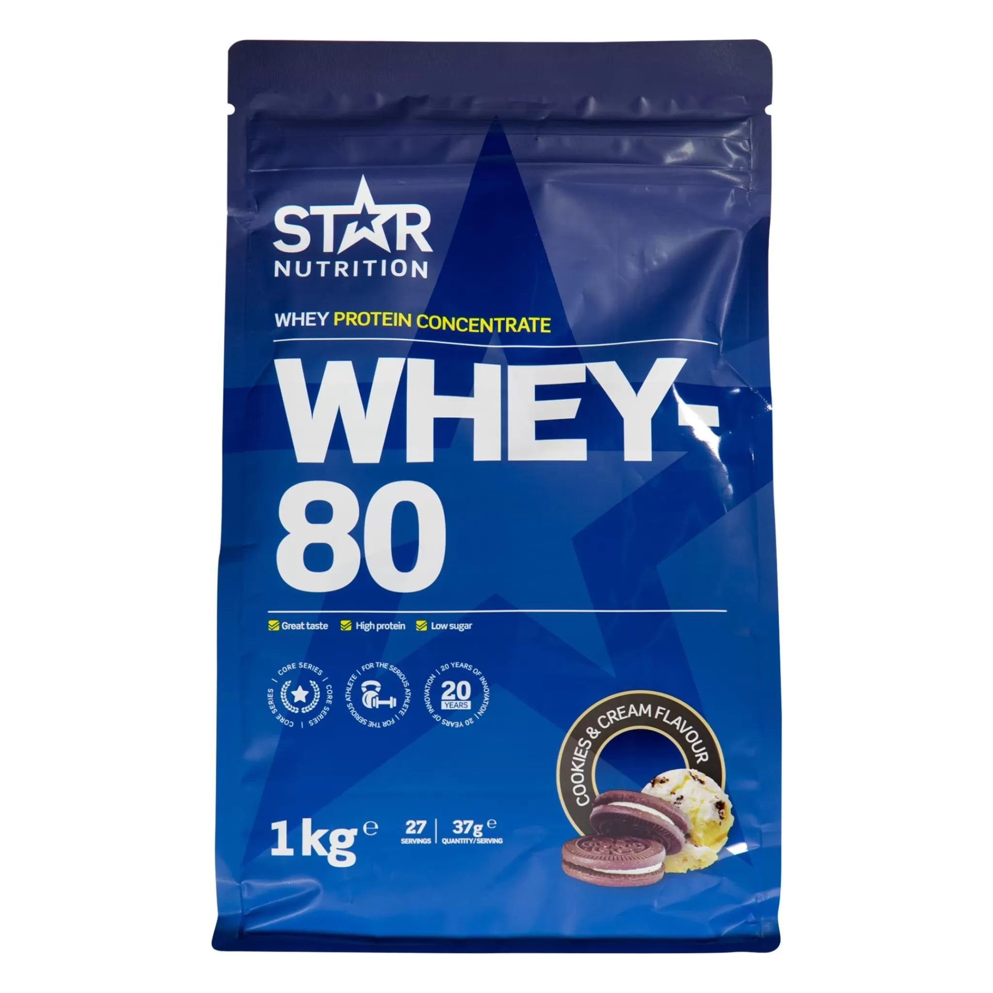 Star Nutrition Whey-80, Proteinpulver