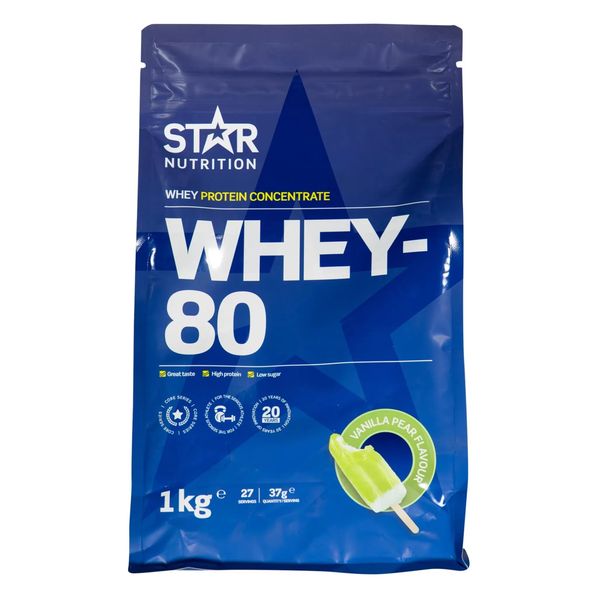 Star Nutrition Whey-80, Proteinpulver