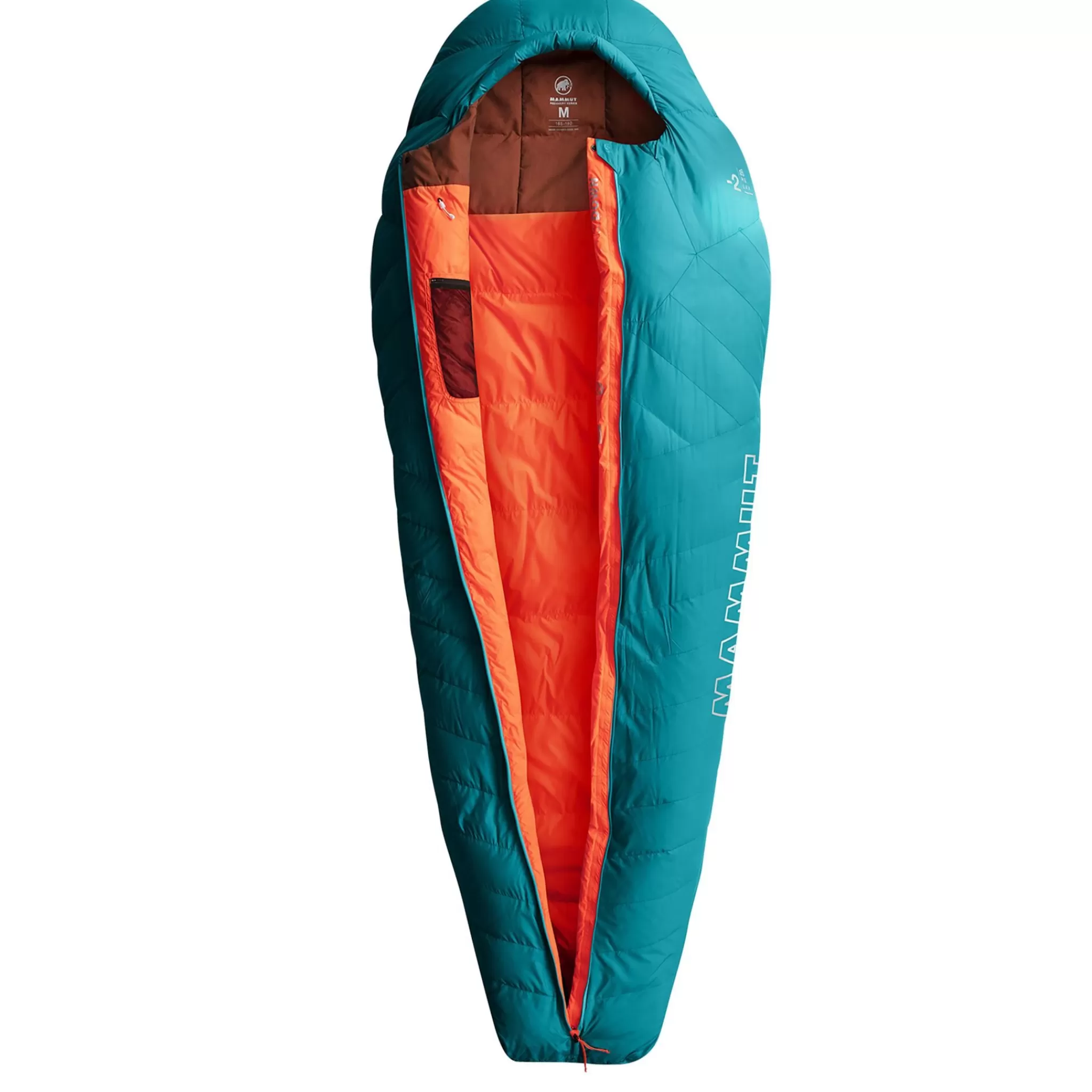 mammut Women's Relax Down Bag -2C / Petrol.M, Dun-Sovepose, Dame